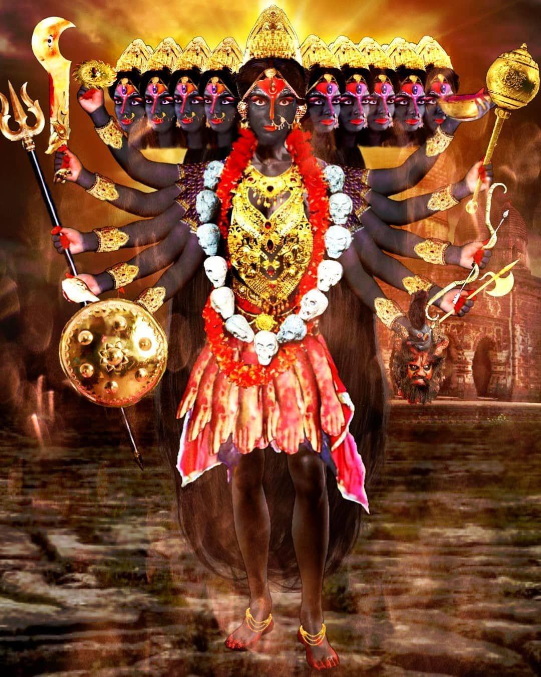 1080x1350 Rudra Roop Mahakali Photo Image. Mahakali Maa Photo