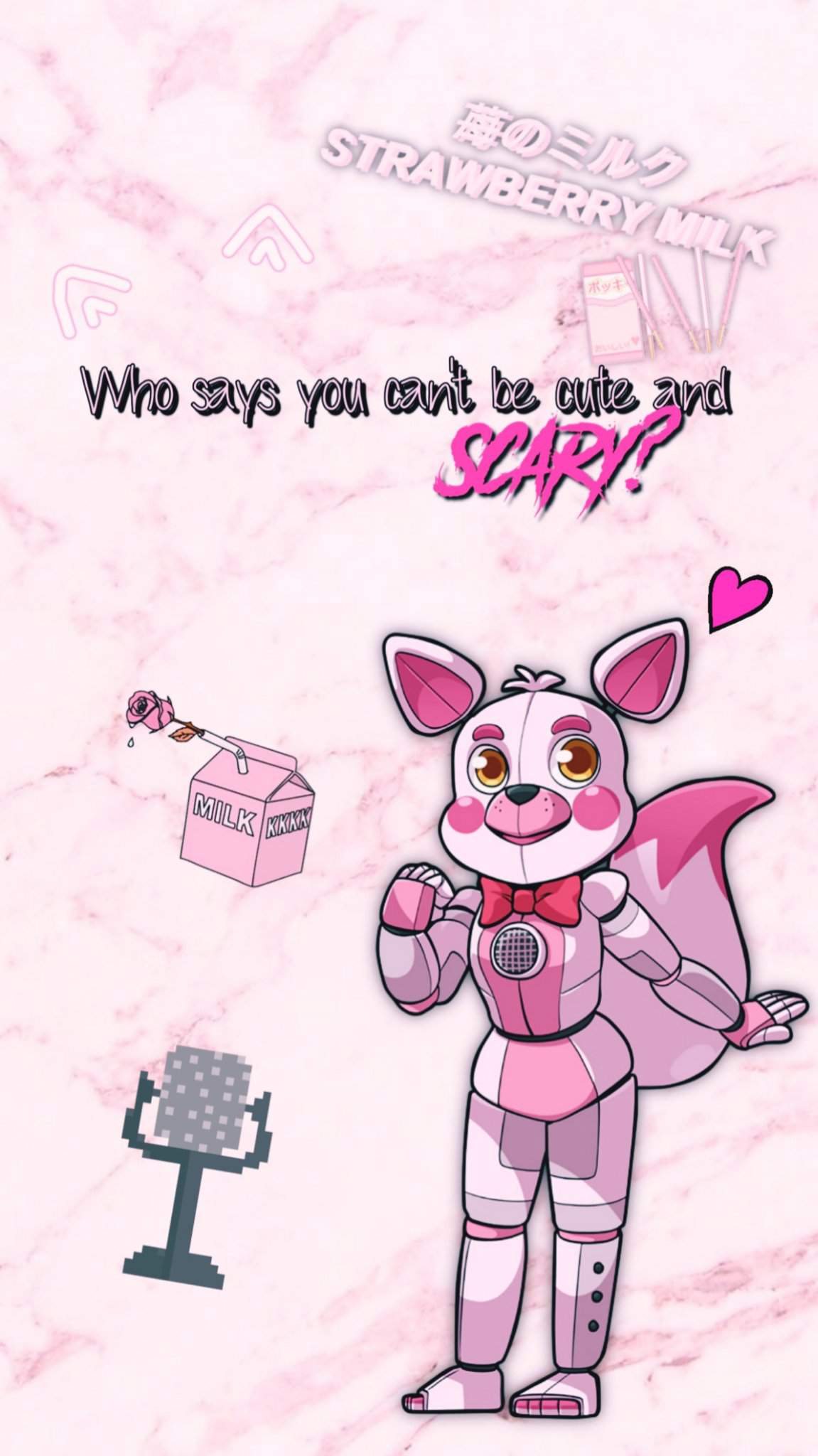 1151x2048 Kawaii fnaf phone background part 2!. Five Nights At Freddy's Amino
