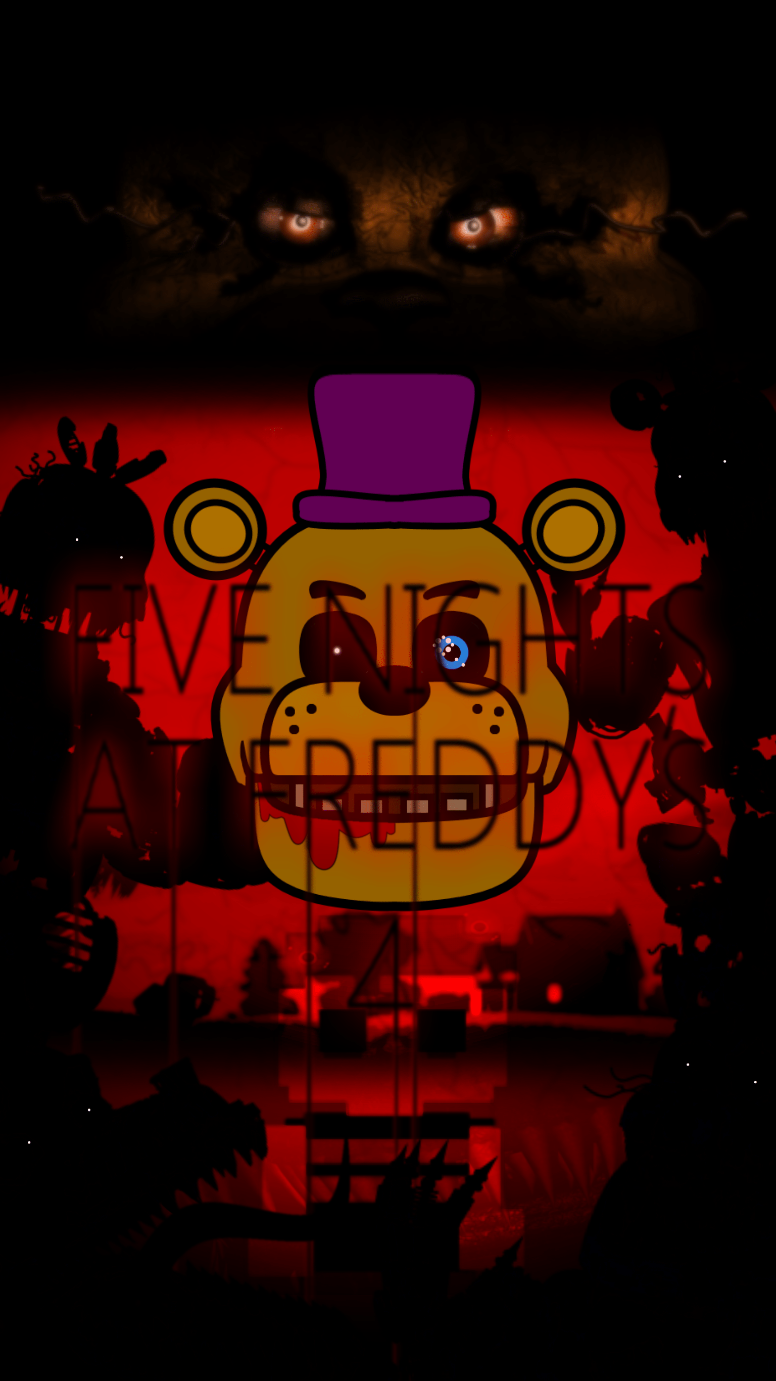 1536x2732 Happy Birthday FNaF 4 (phone wallpaper)