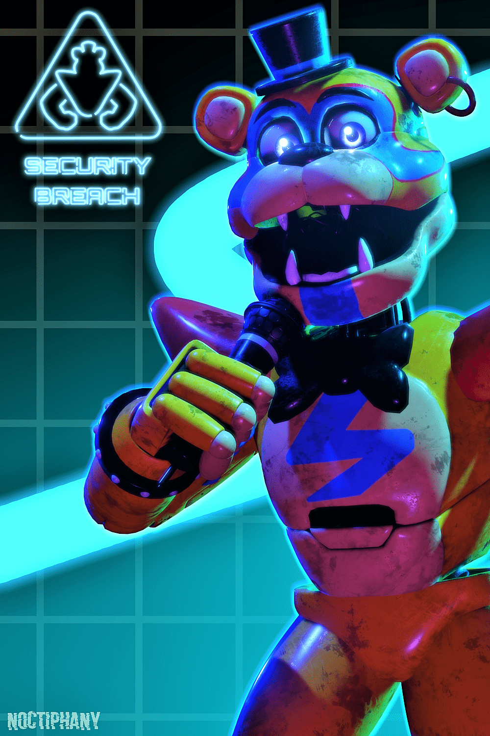 1000x1500 Phone Fnaf Security Breach Wallpaper