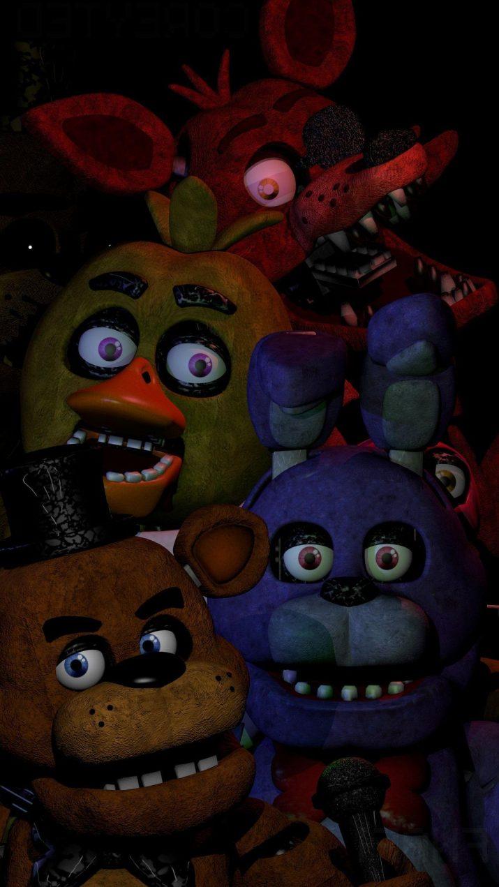 715x1271 Fnaf Wallpaper