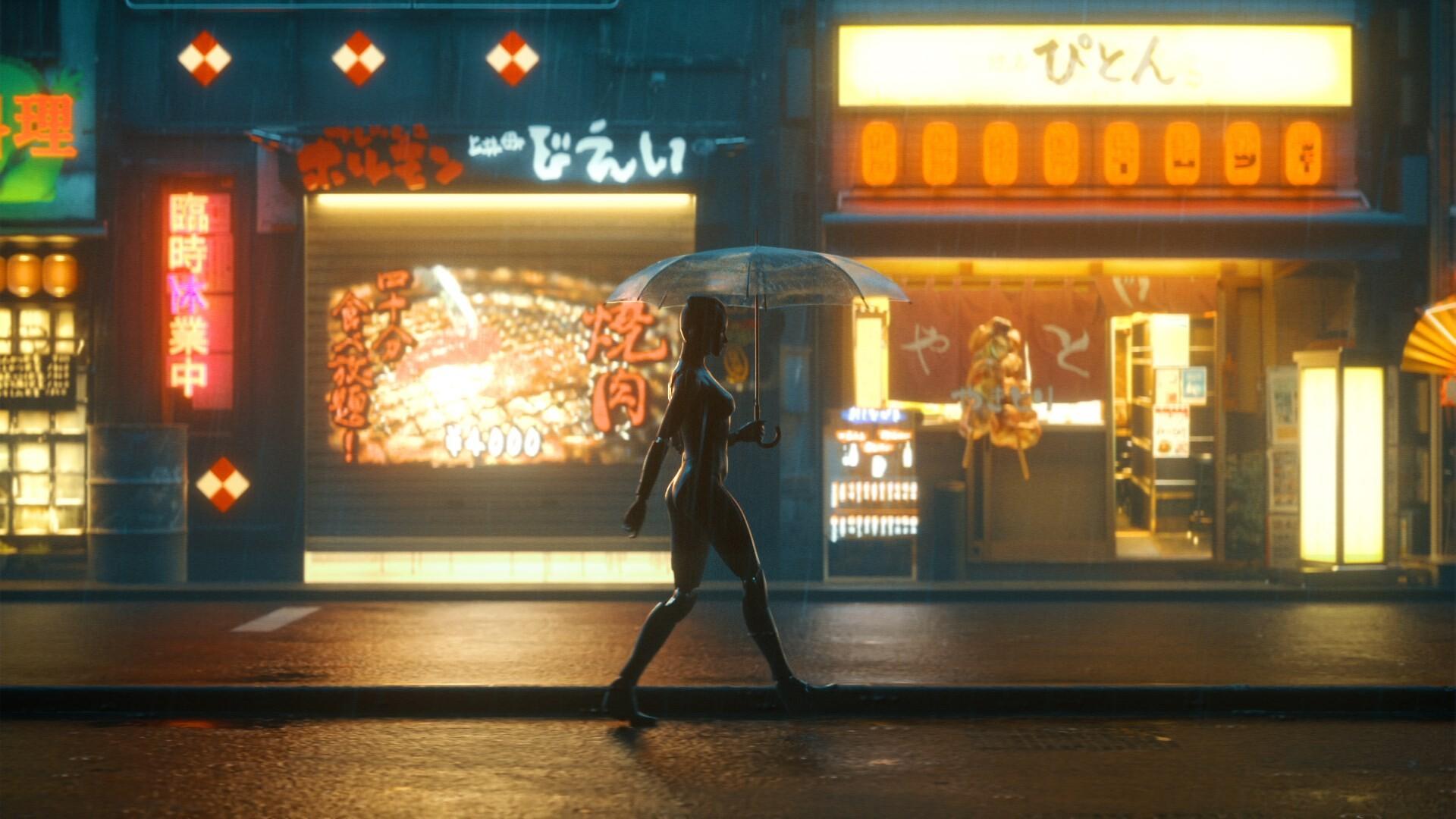 1920x1080 Rina Sawayama Friend (End of the World Remix) Enviroment Work