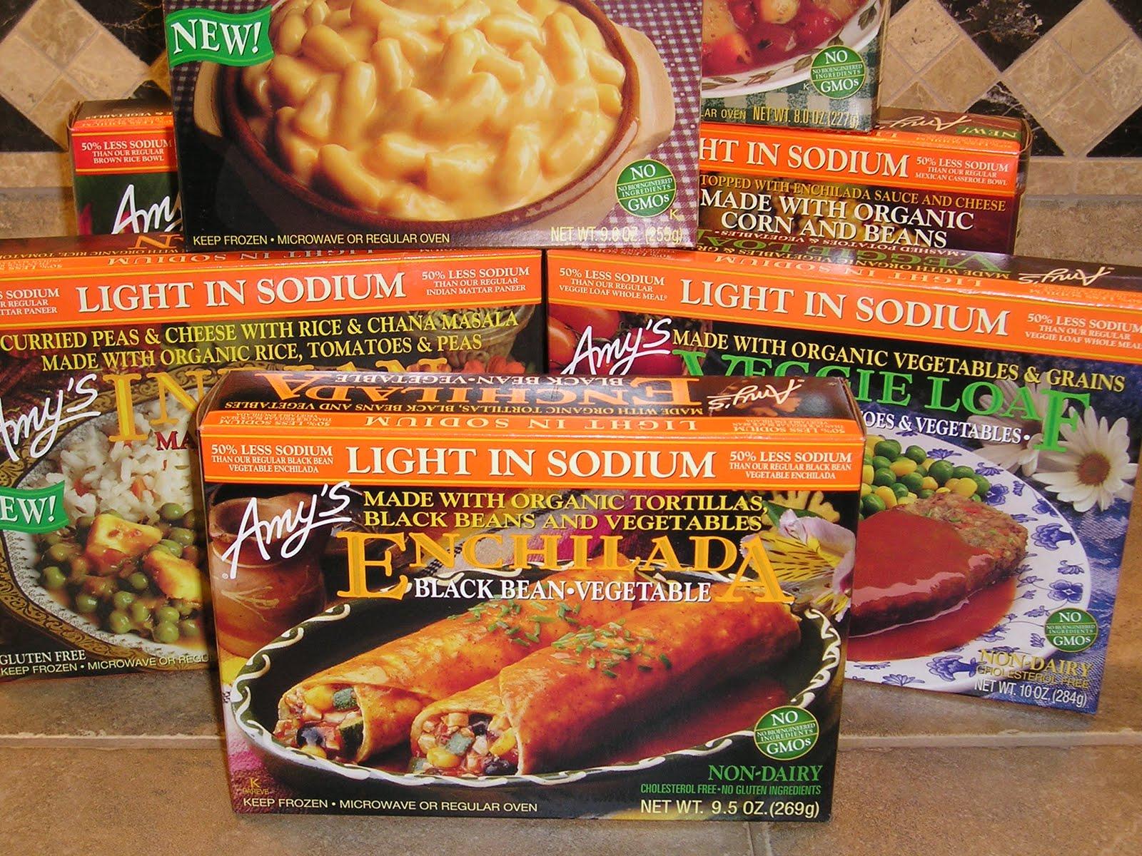 1600x1200 Please, DON'T pass the salt!: Amy's Light in Sodium Frozen Meals
