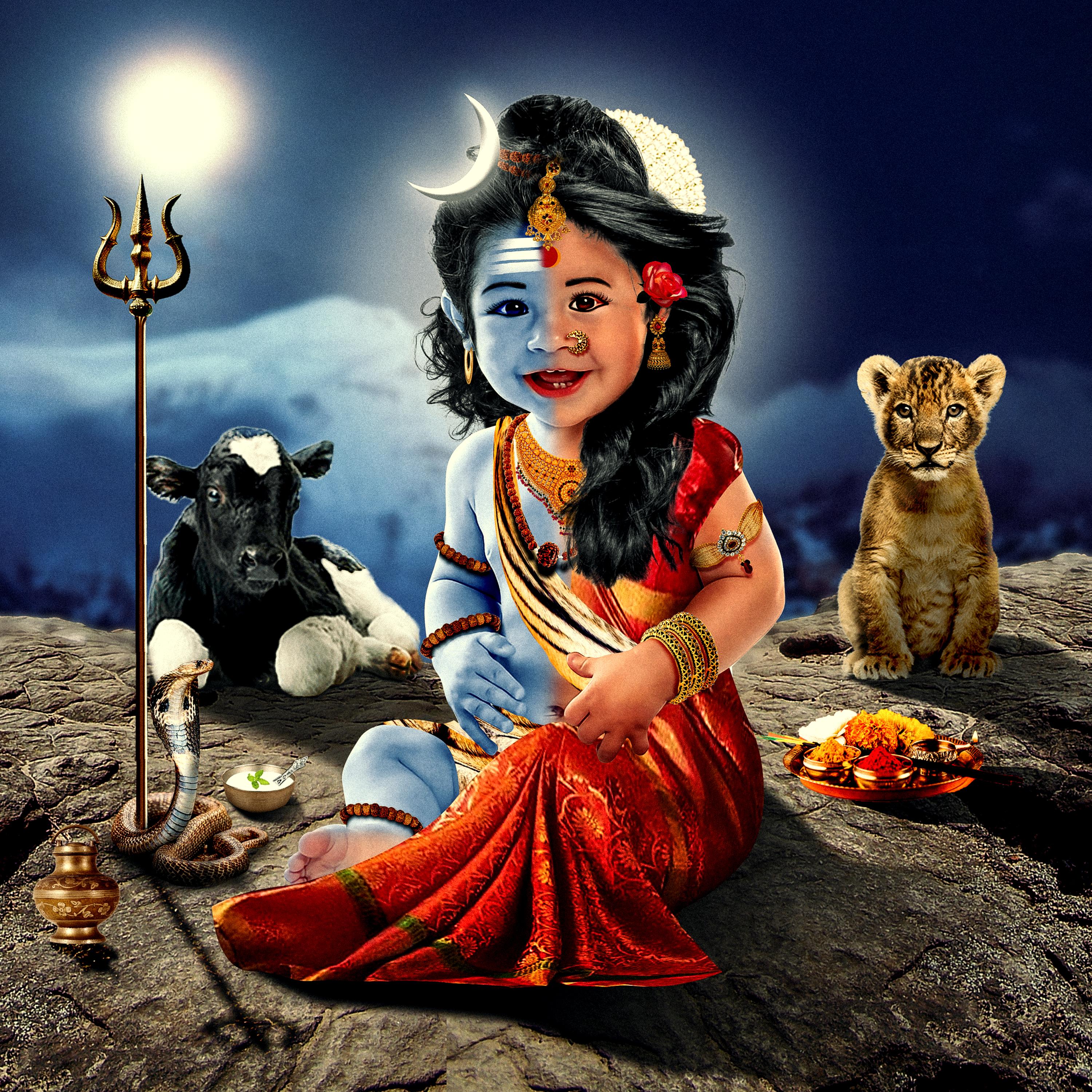 Baby Shiva Wallpapers - Top Free Baby Shiva Backgrounds - WallpaperAccess