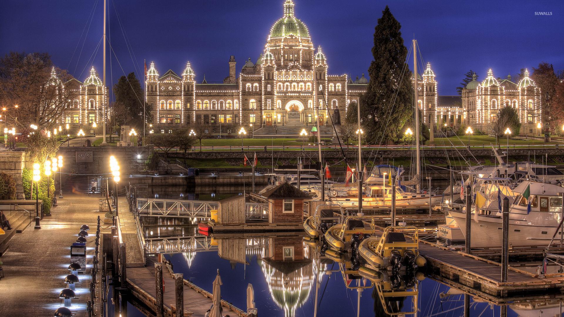 1920x1080 British Columbia Parliament Buildings wallpaper wallpaper