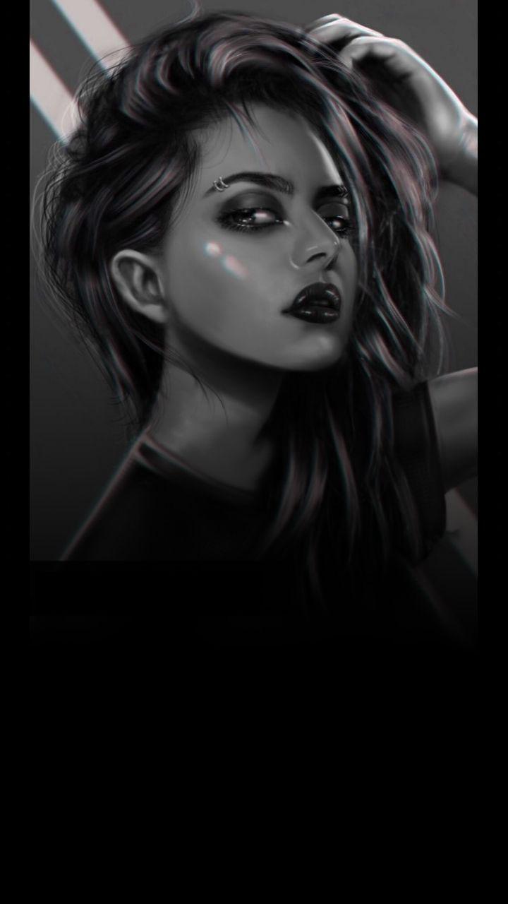 720x1280 Dark Girl IPhone Wallpaper Wallpaper : iPhone Wallpaper