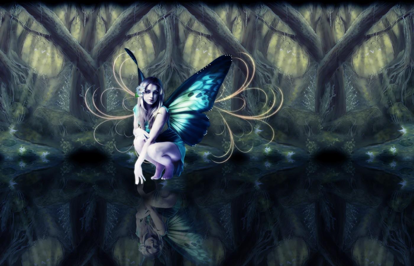 1400x900 Enchanting Night Fairy Wallpaper Wallpaper 13288