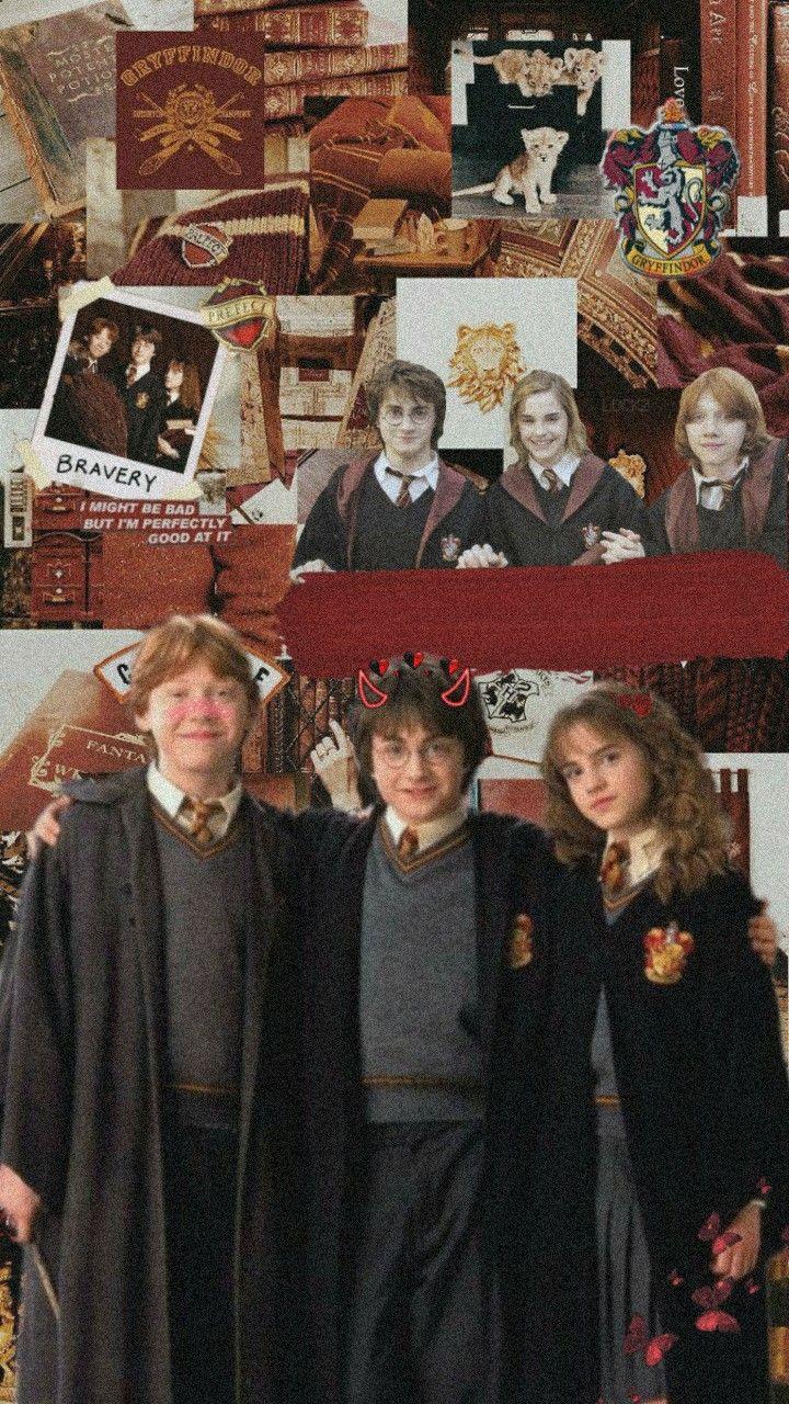 720x1280 harry potter golden trio lockscreen wallpaper. Harry potter, Harry potter aesthetic, Harry potter wallpaper