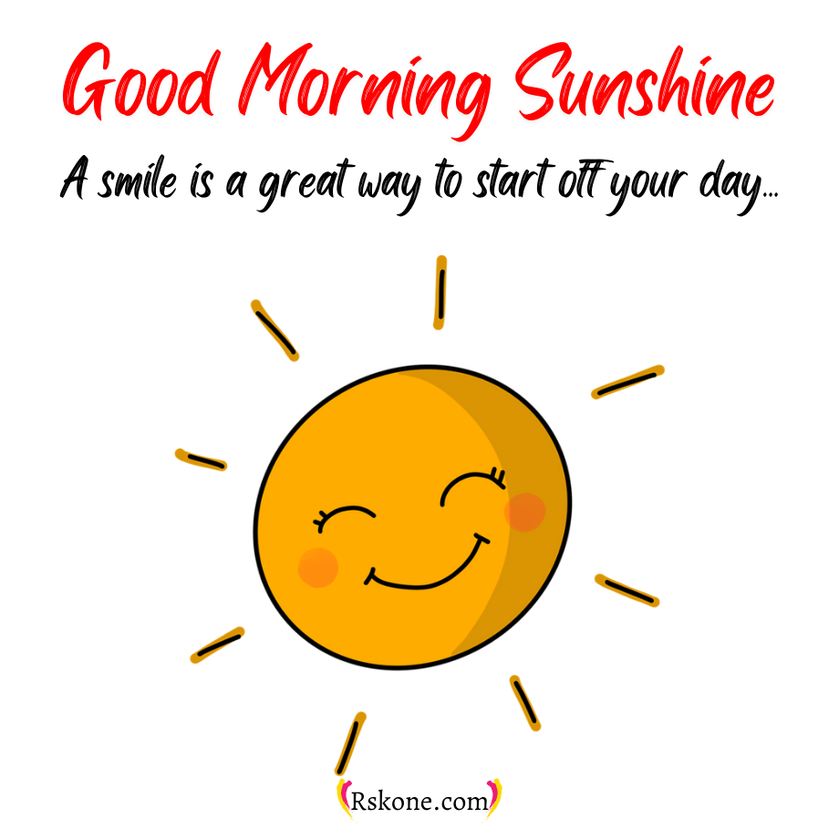 920x920 Beautiful Good Morning Sunshine Image, Pics, Wishes,