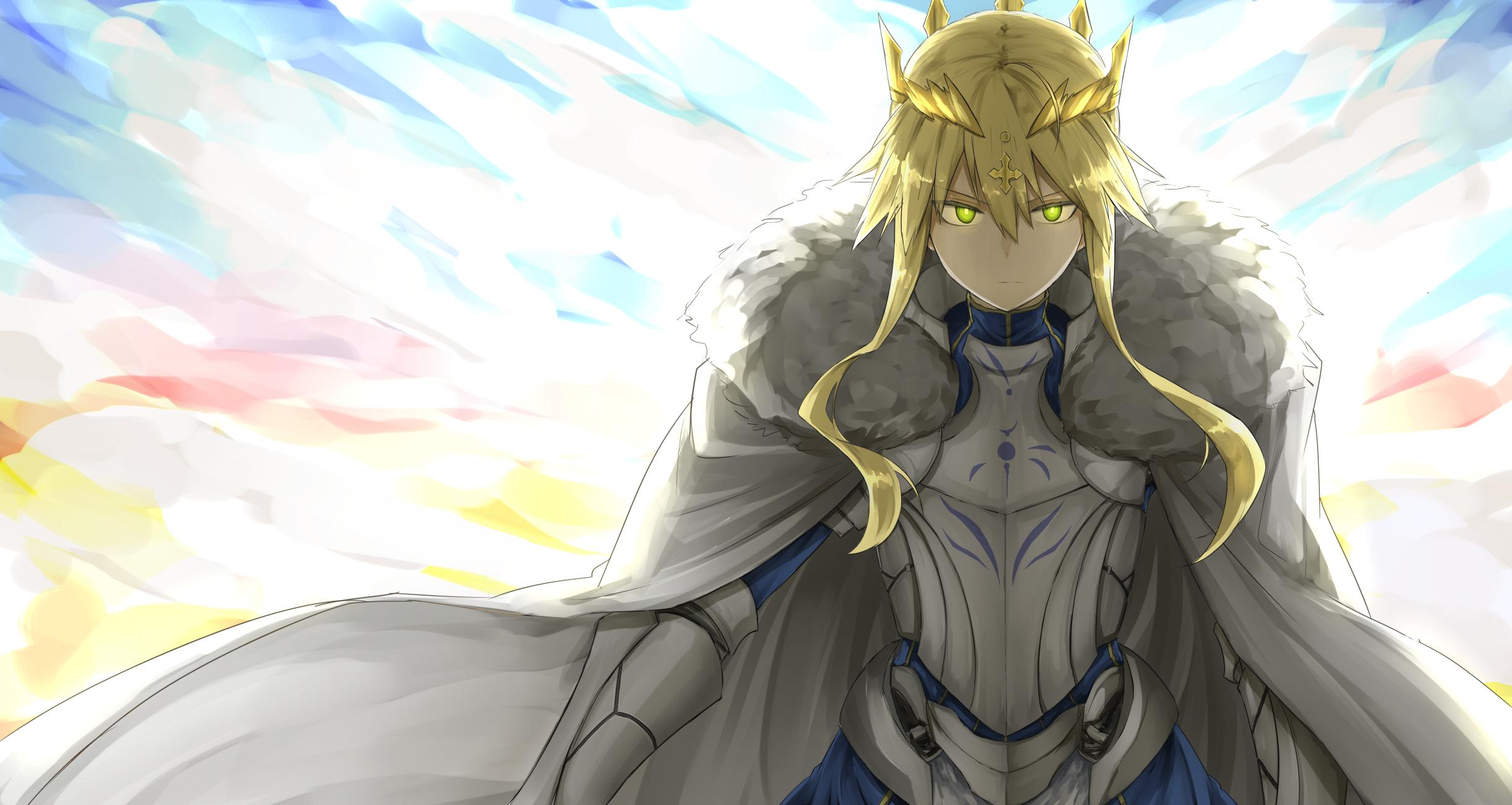2450x1304 Artoria Pendragon Wallpaper