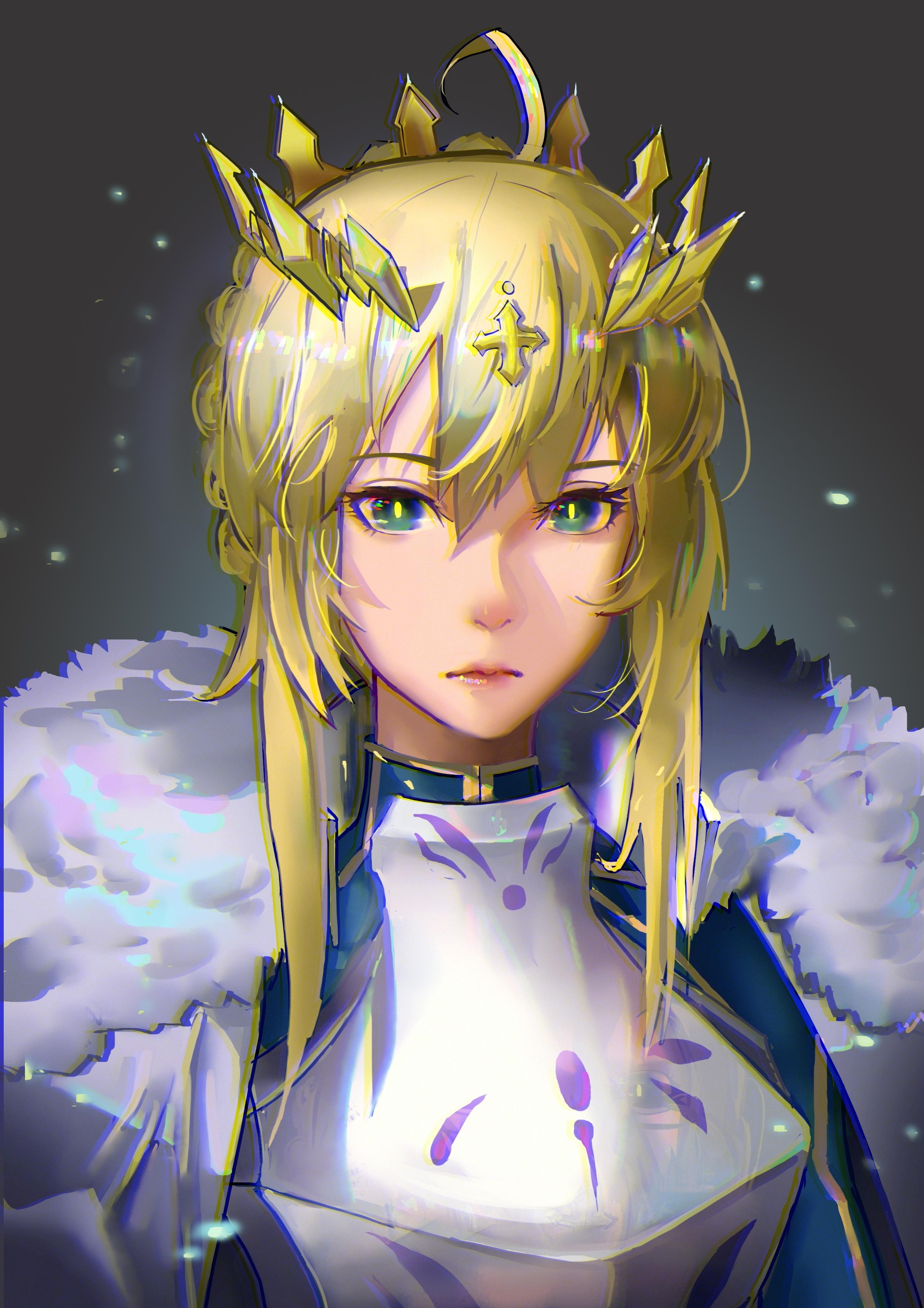 2480x3508 Wallpaper Tiara, Artoria Pendragon, Blonde, Lancer, Fate Grand Order:2480x3508