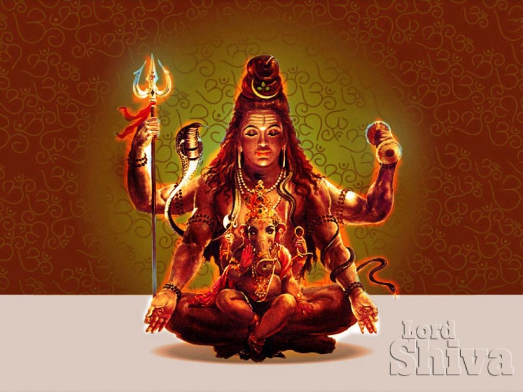 1024x768 Lord Shiva HD Wallpaper