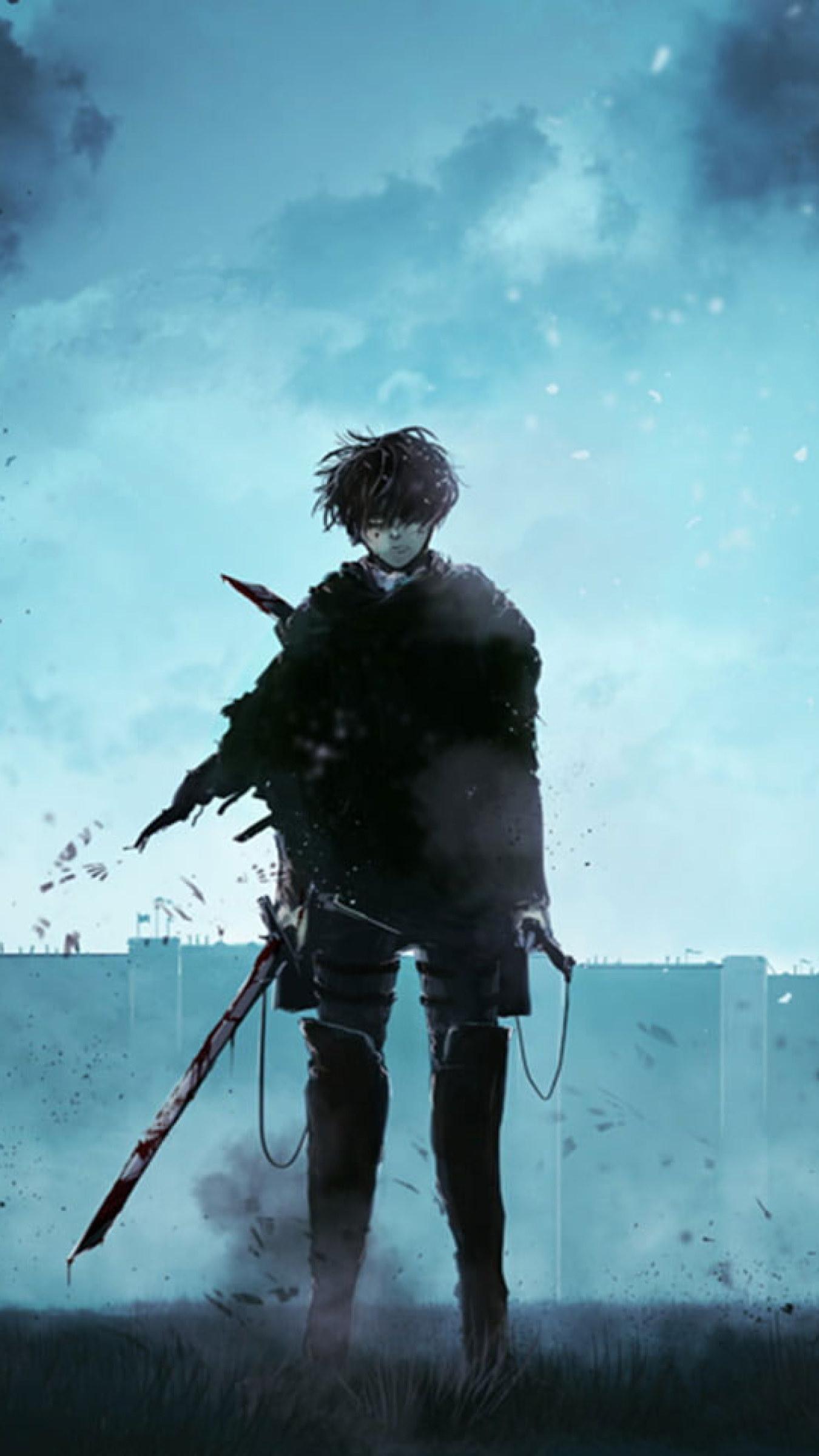 1350x2400 Wallpaper Attack Of Titans Levi Ackerman, Anime • Wallpaper For You