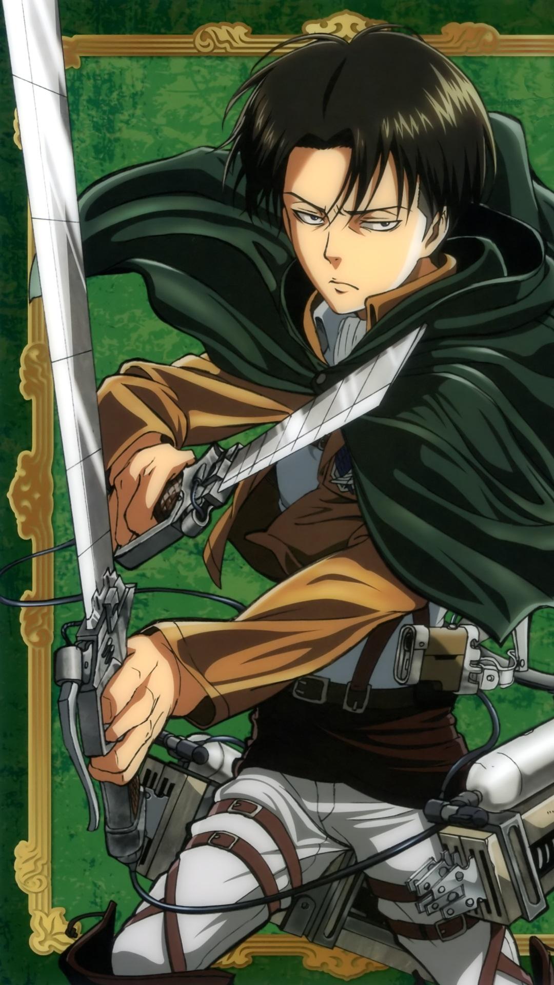1080x1920 Shingeki no Kyojin.Levi (Rivaille) Samsung Galaxy Note 3 wallpaper.1080×1920