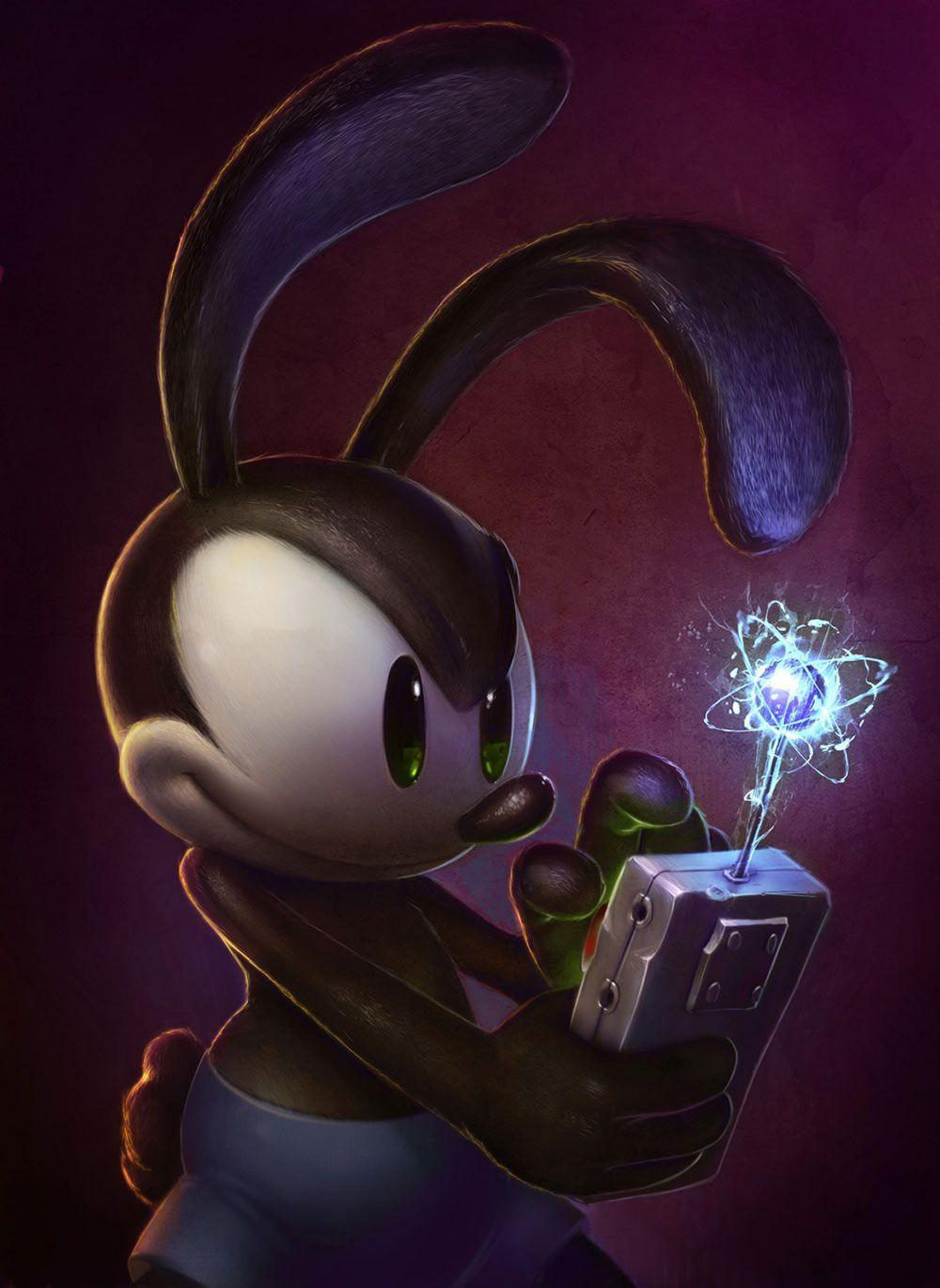 Oswald the Lucky Rabbit Mickey Mouse YouTube Art poor blue computer  Wallpaper vertebrate png  PNGWing