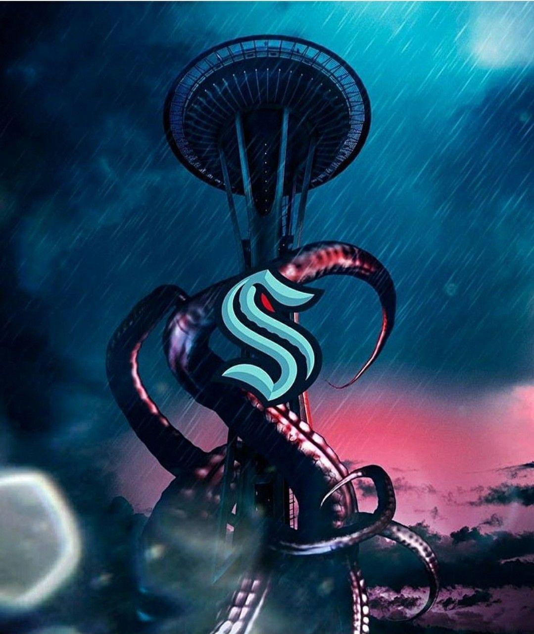 1079x1279 Seattle Kraken Wallpaper