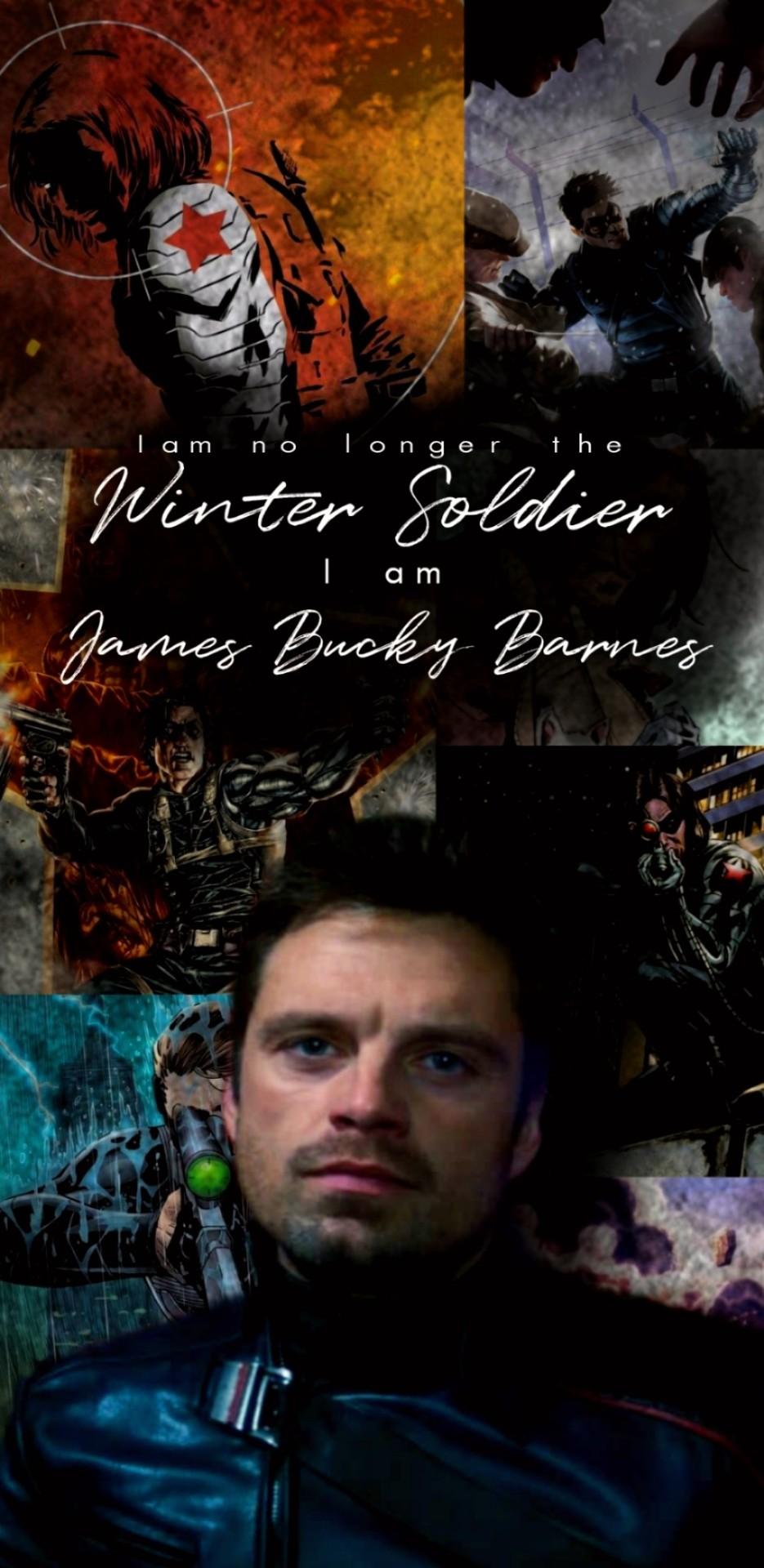 935x1920 Bucky Barnes wallpaper