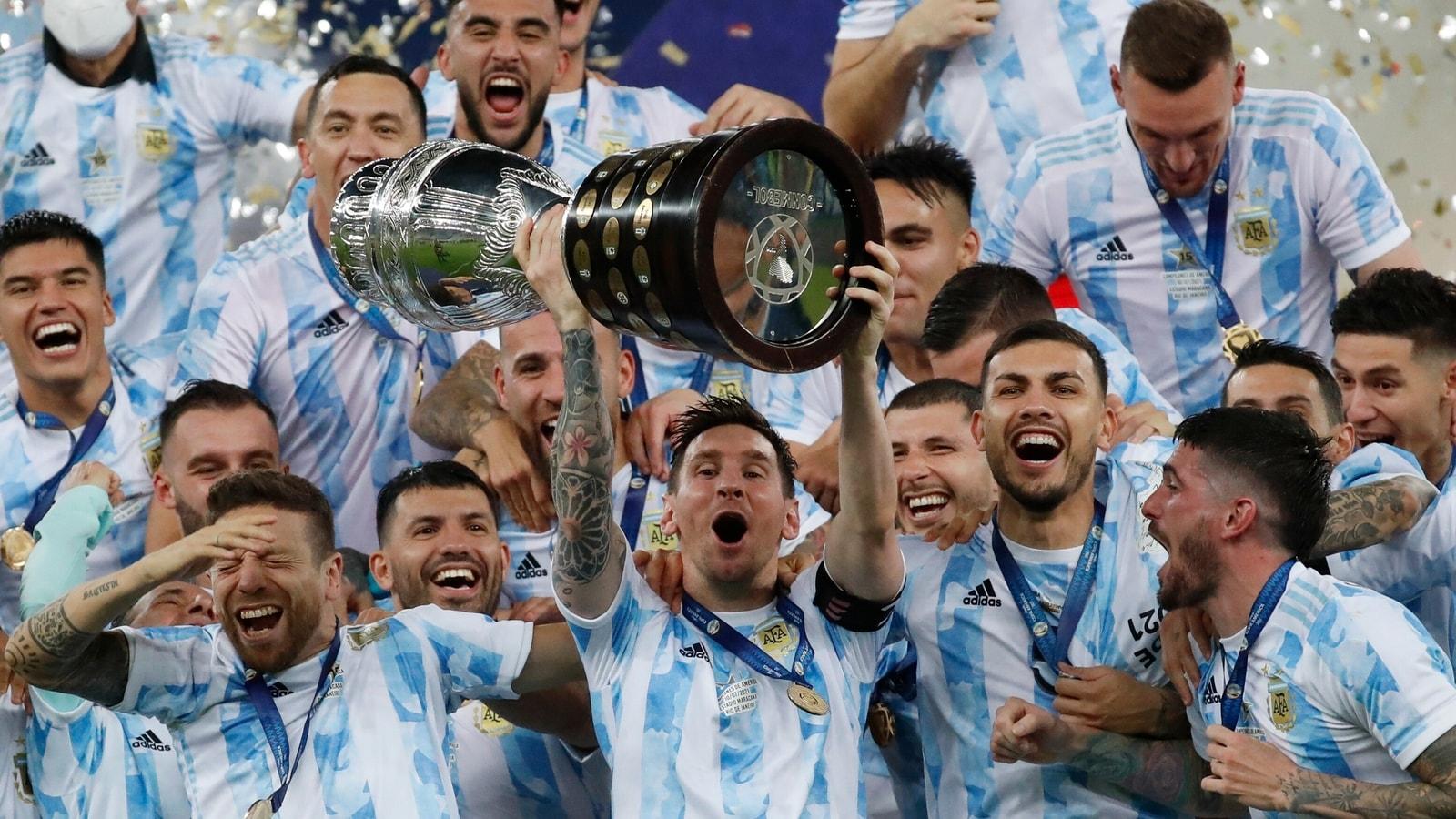 1600x900 This is for all, and of course also for Diego': Messi dedicates Copa America triumph to the Argentines and Maradona