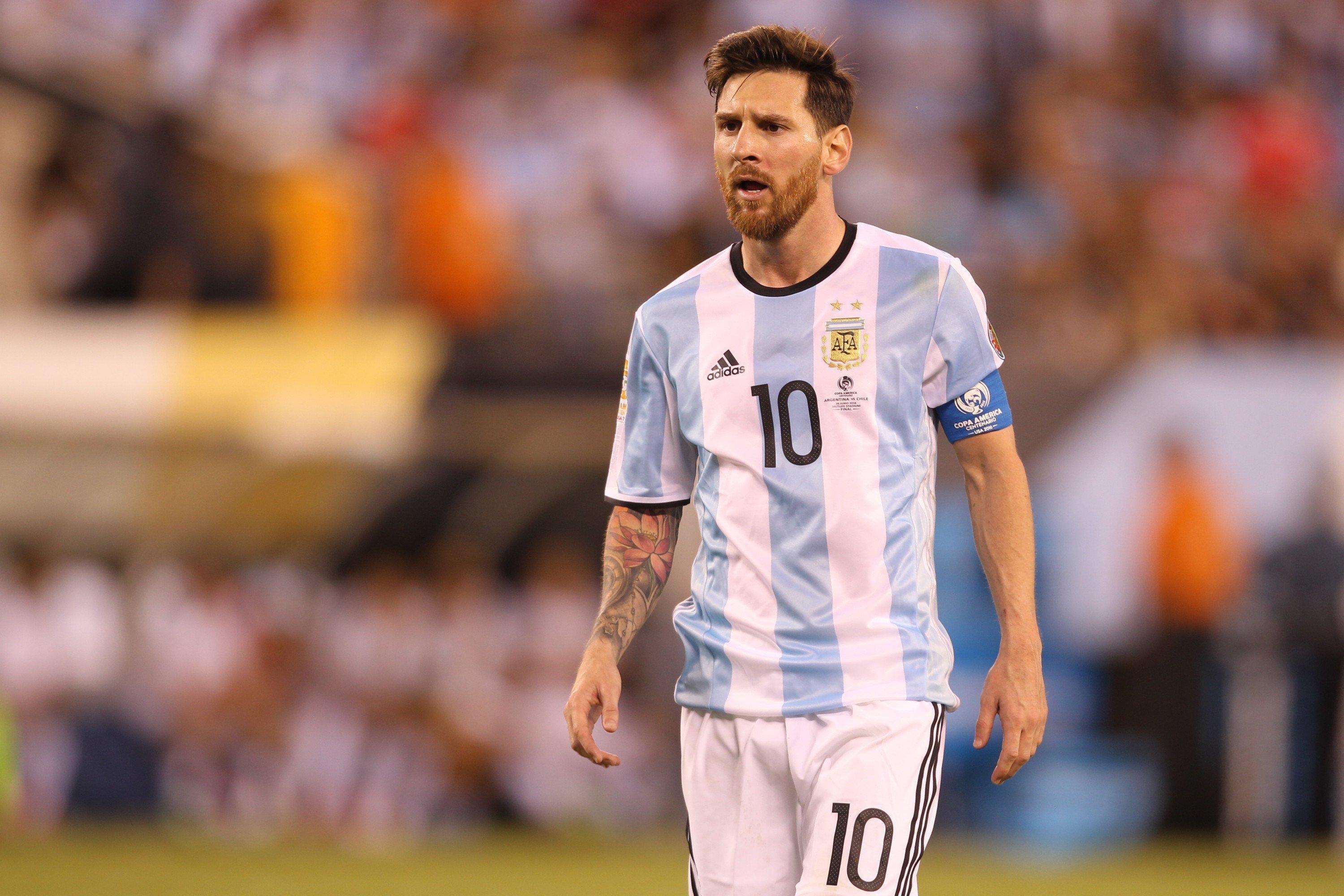3000x2000 Lionel Messi in Copa America 2021 Photo