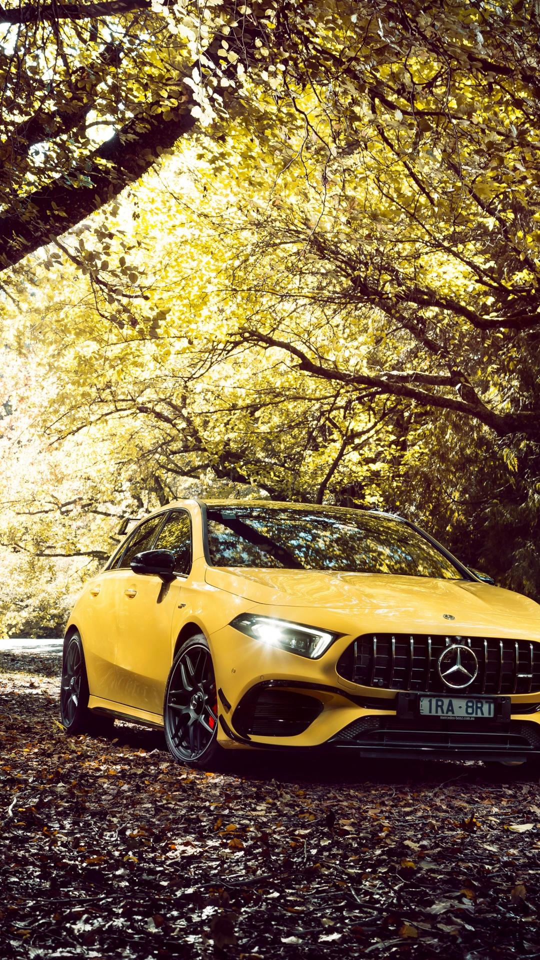 1080x1920 Mercedes AMG A 45 S 4MATIC Wallpaper 4K, Aerodynamic Package