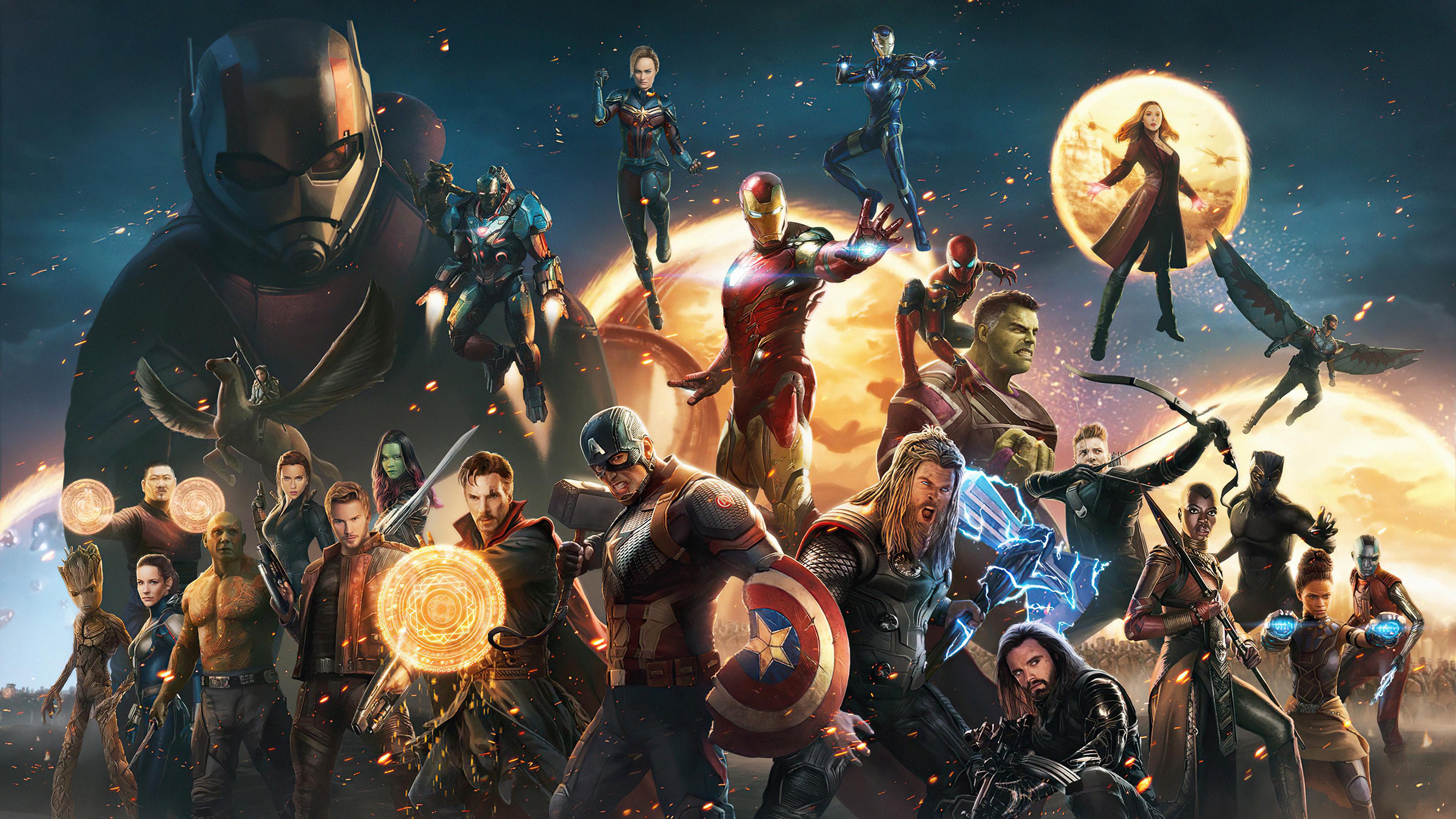 3840x2160 All Avengers 4k Laptop HD , HD 4k Wallpaper, Image, Background, Photos and Picture
