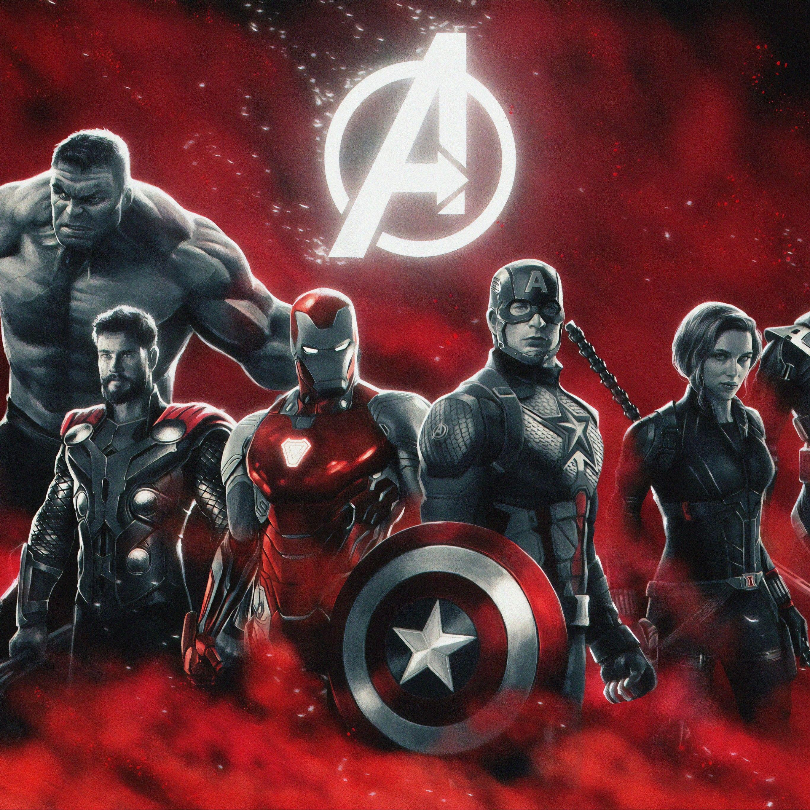 2732x2732 Avengers 4k iPad Wallpaper