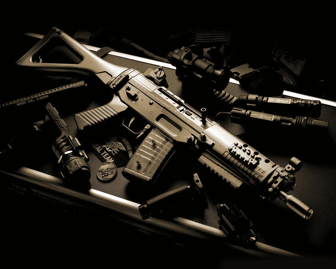 1280x1024 Sig 552 Commando Wallpaper & Background Download