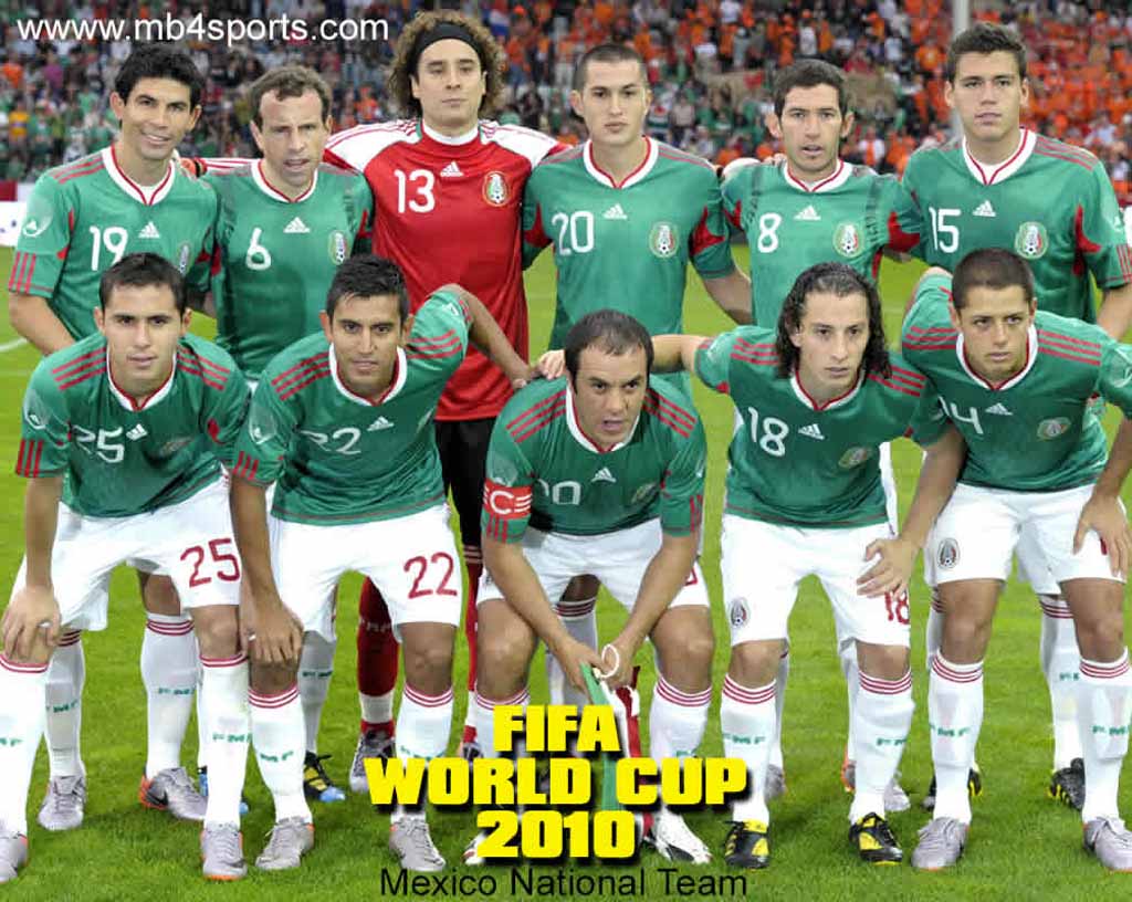 1024x816 Mexico Soccer Team 2016 Wallpaper