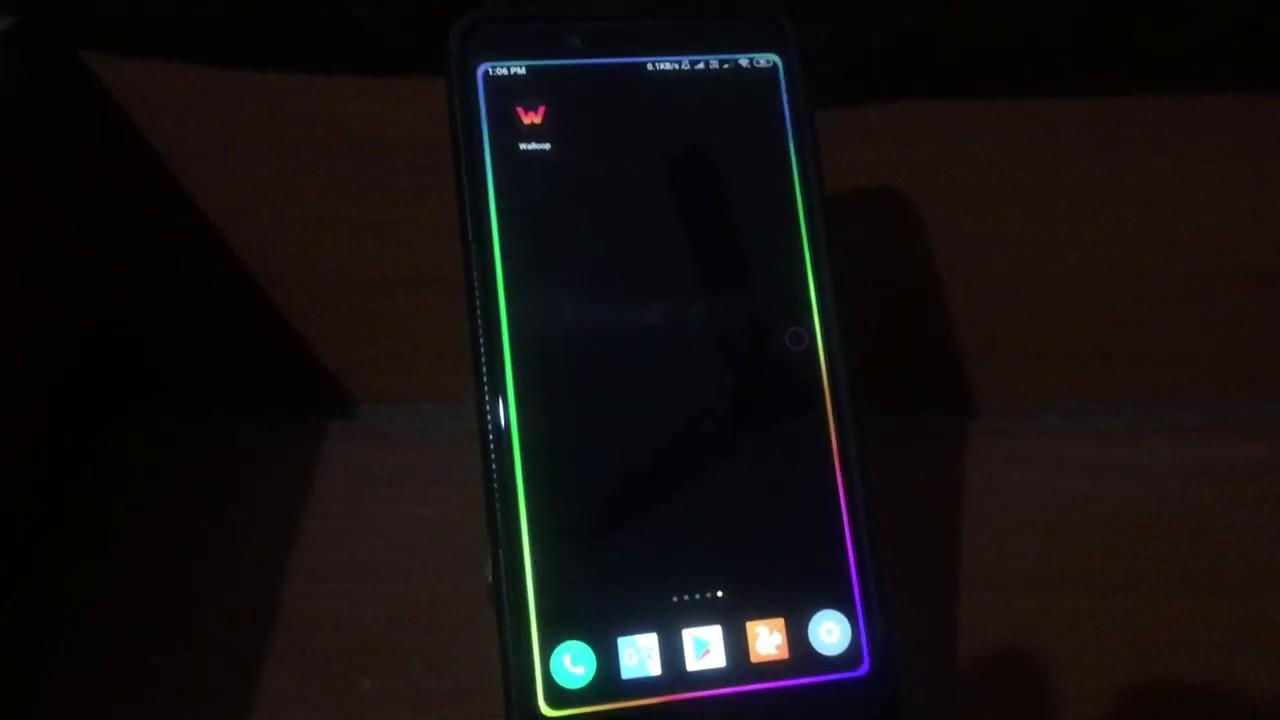 1280x720 Live Light Wallpaper Border Light 2019 Android Redmi Note 5 Pro