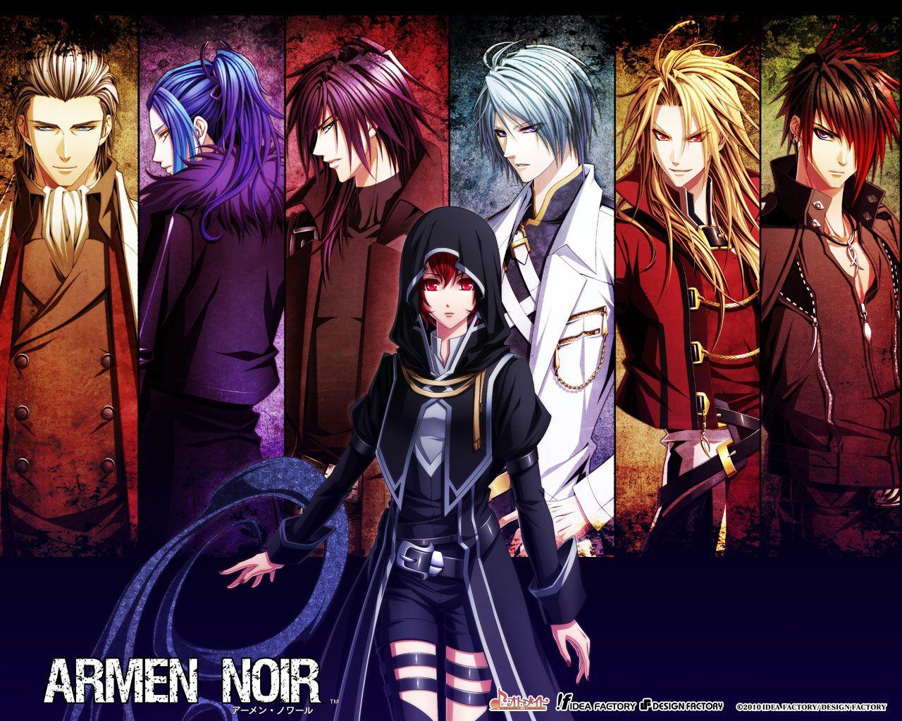 1280x1024 Otome Games ♡ Wallpaper: Armen Noir♡. Anime, Anime movies, Otaku art