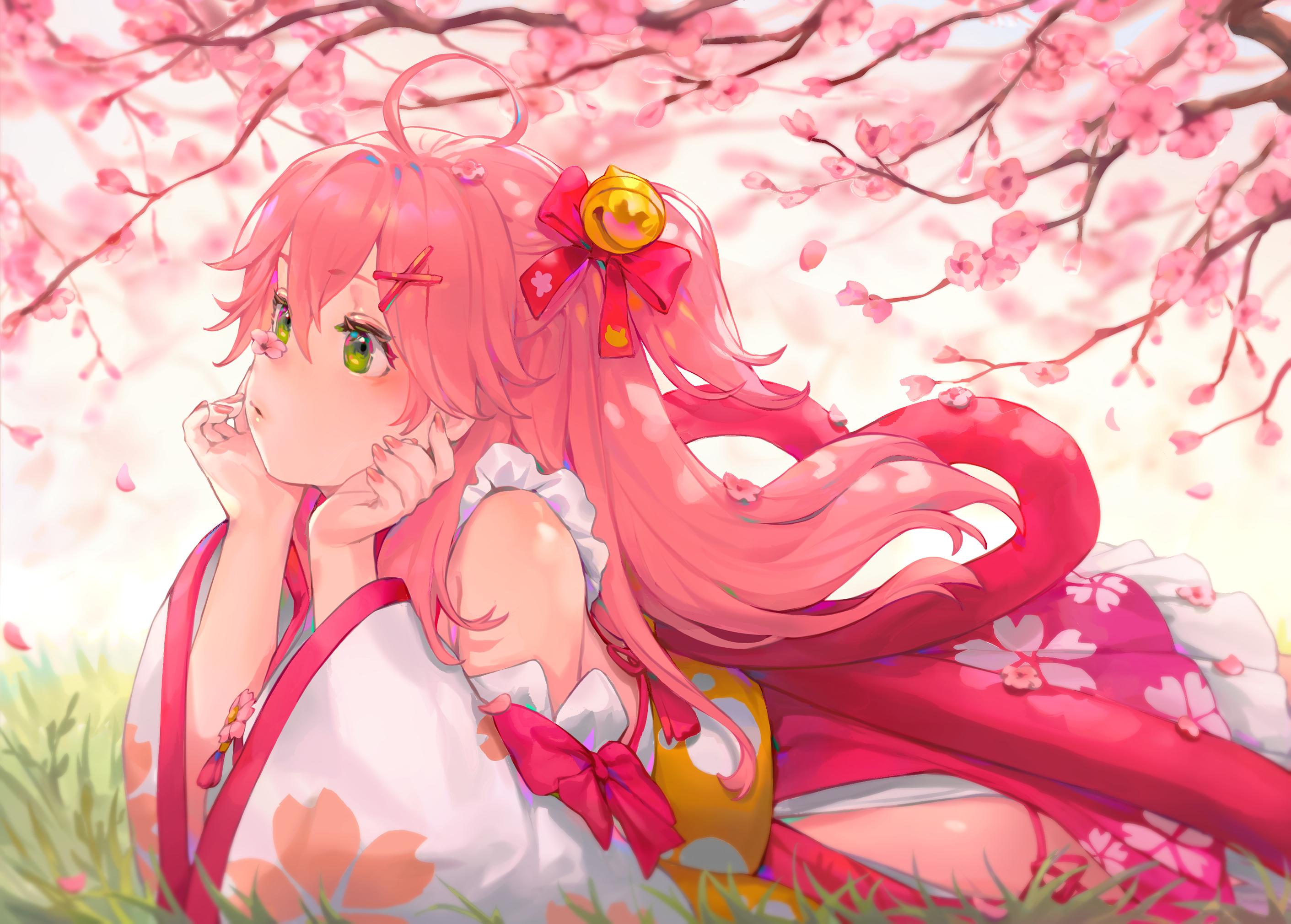 2822x2020 sakura miko (hololive) drawn