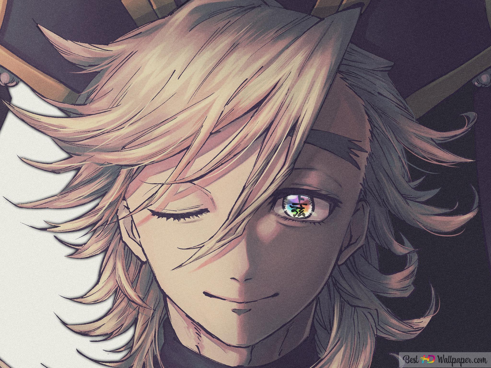 2048x1536 Demon slayer upper rank 2 doma HD wallpaper download