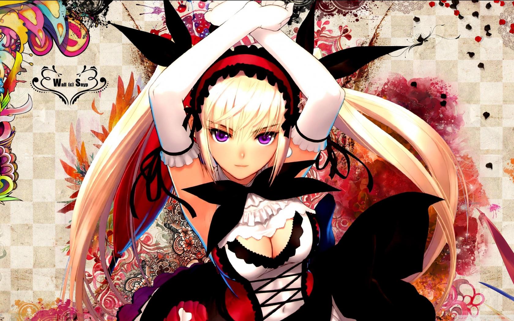 1680x1050 Free download Manga Girl 4K HD Desktop Wallpaper for 4K Ultra HD TV Tablet [2560x1440] for your Desktop, Mobile & Tablet. Explore Wallpaper Manga. Manga Wallpaper, Manga Wallpaper, Berserk Manga Wallpaper