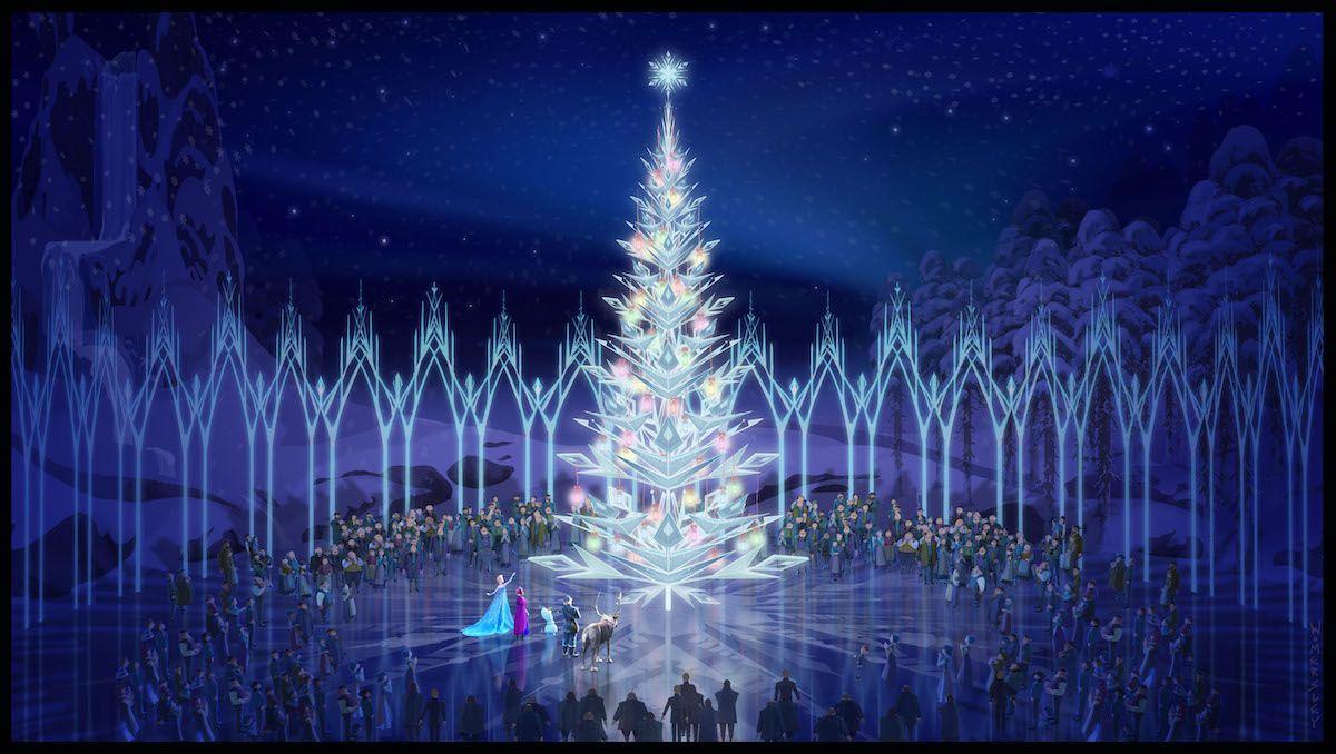 1200x678 See the Visual Development Art That Disney Artists Used to Bring Arendelle's Holiday Season to Life in “Olaf's Frozen Adventure”. Olaf's frozen adventure, Disney artists, Disney concept art