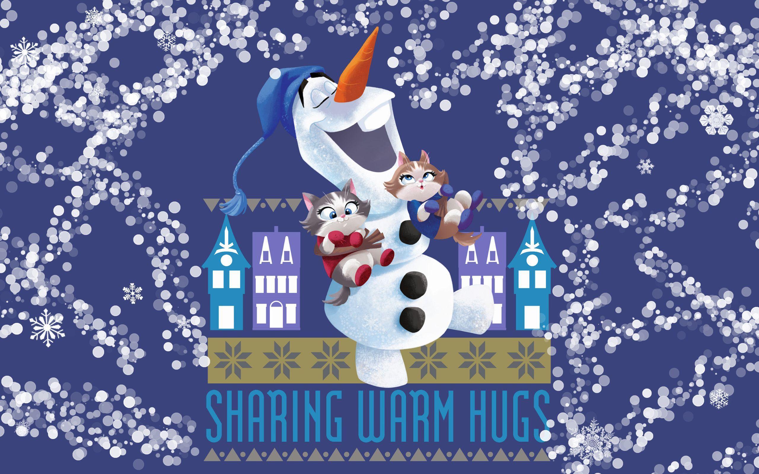 2560x1600 Frozen Olaf Wallpaper