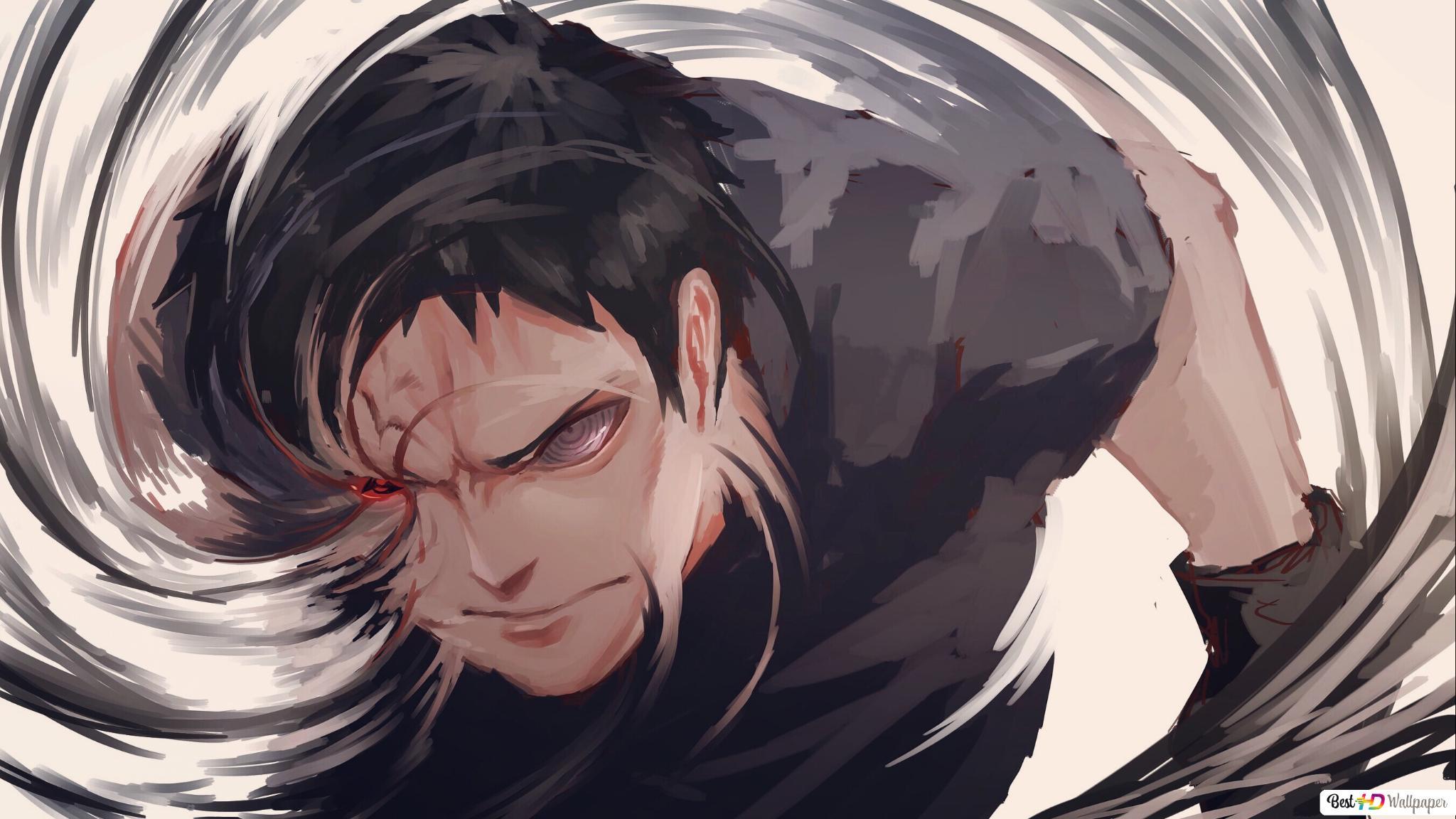2048x1152 Naruto Shippuden Uchiha, Sharingan, Kamui HD wallpaper download
