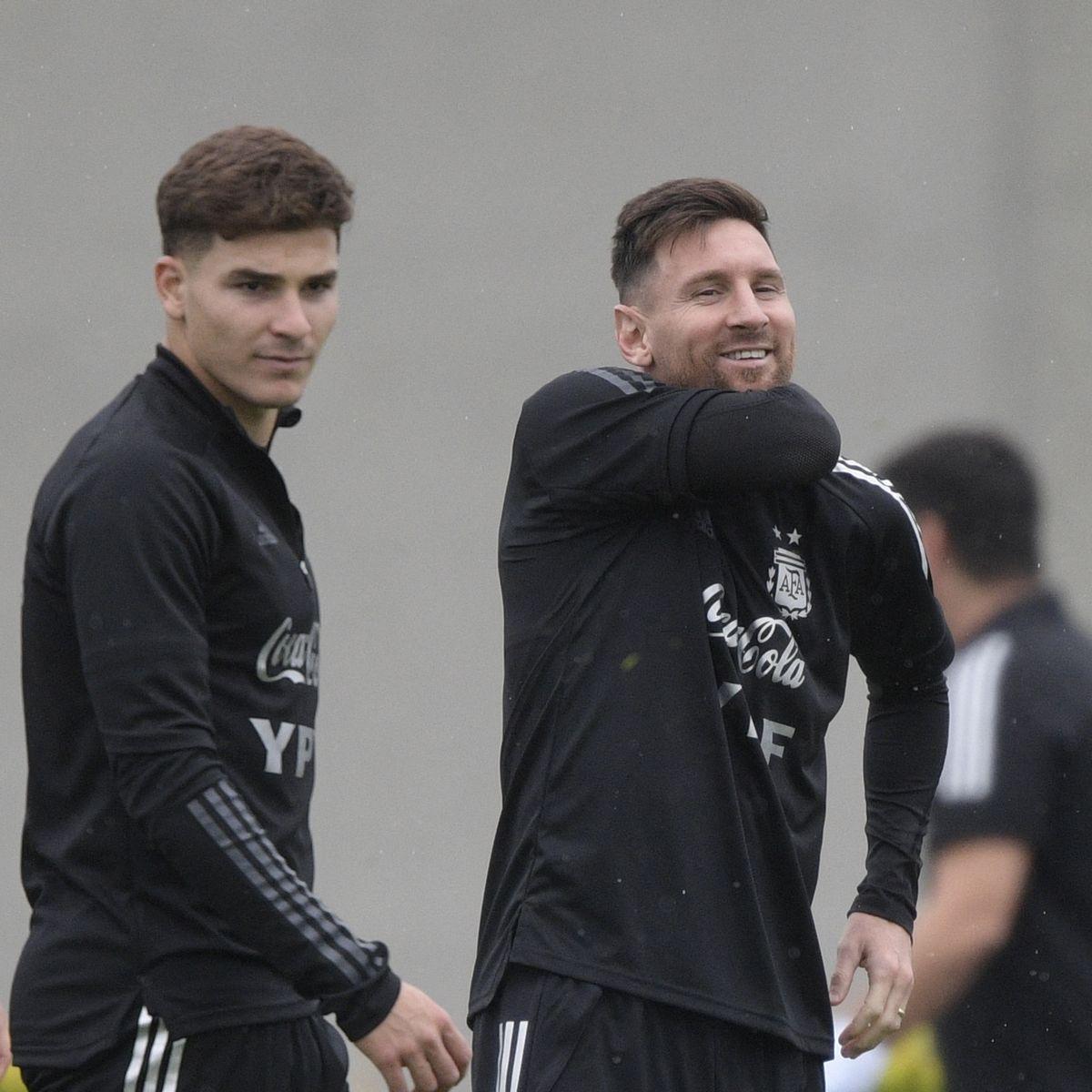 1200x1200 Julian Alvarez will hope to use Man City transfer to realise Lionel Messi dream Evening News