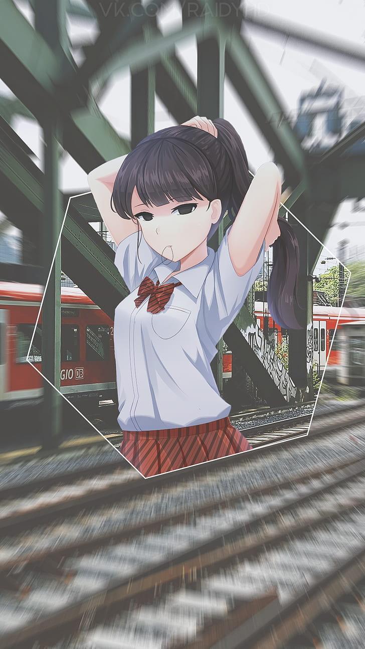 728x1294 Komi Shouko Wallpaper