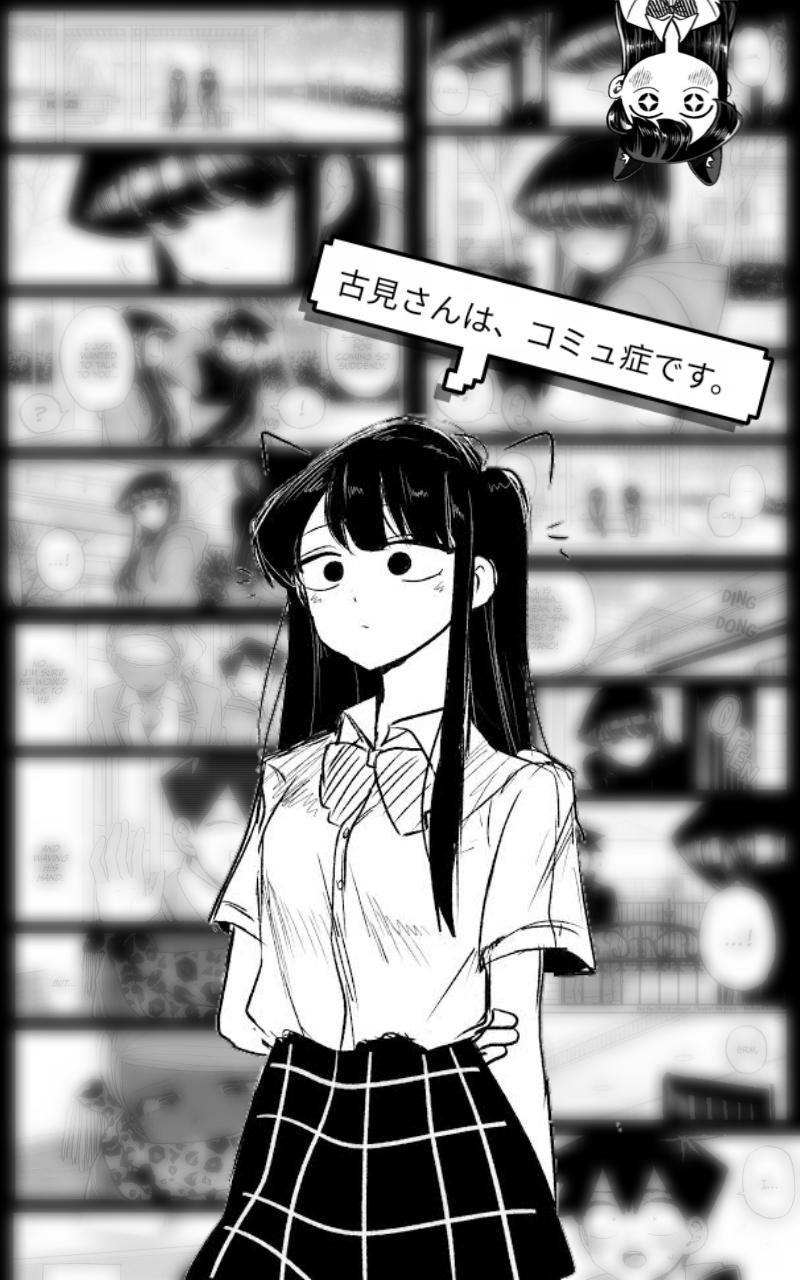 800x1280 Some Komi San Wallpaper I Made : Komi San Wa Manga Plus