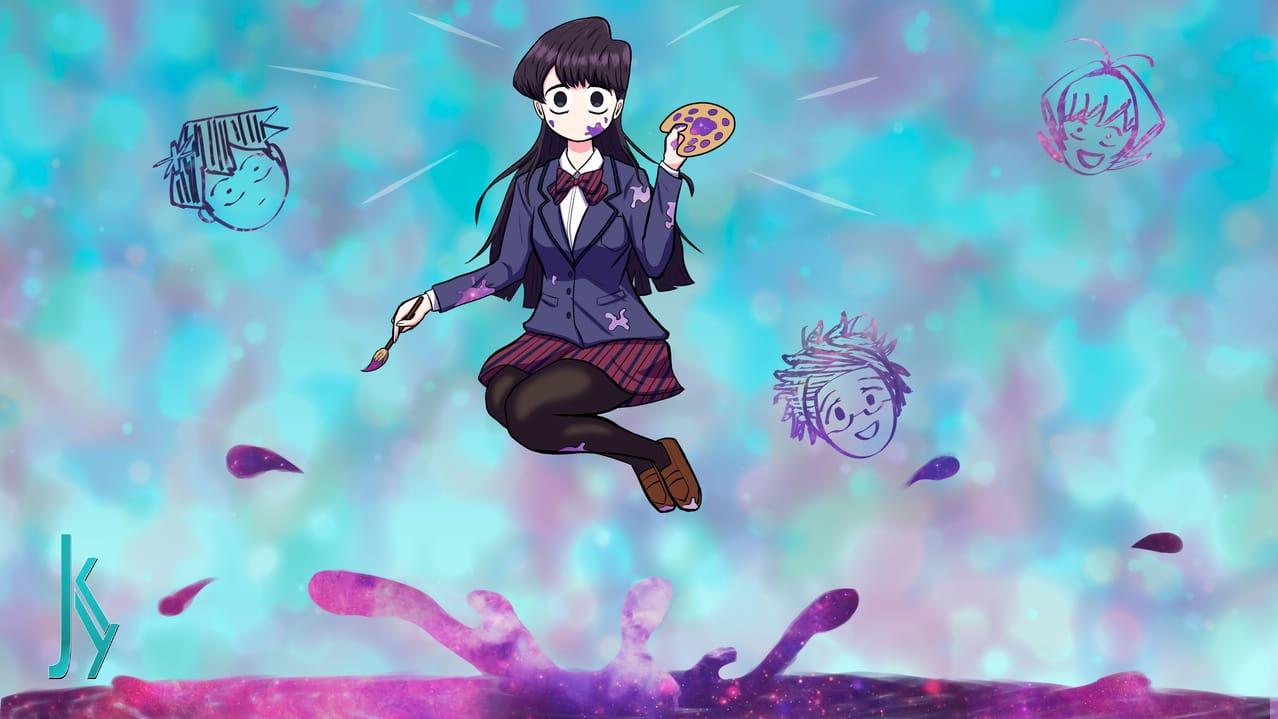 1278x719 Komi Shouko FanArt Jack Joely ART street