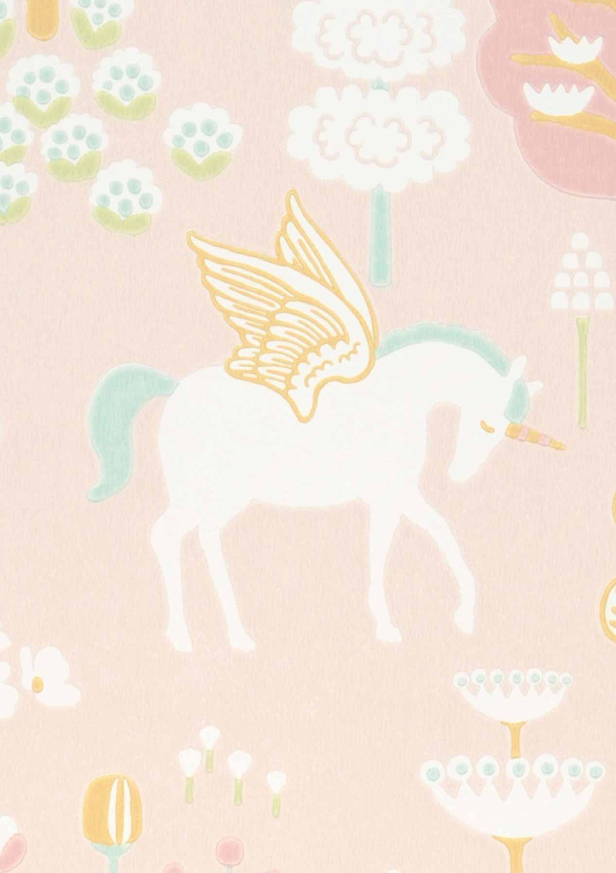 1267x1795 Wallpaper True Unicorns pale pink