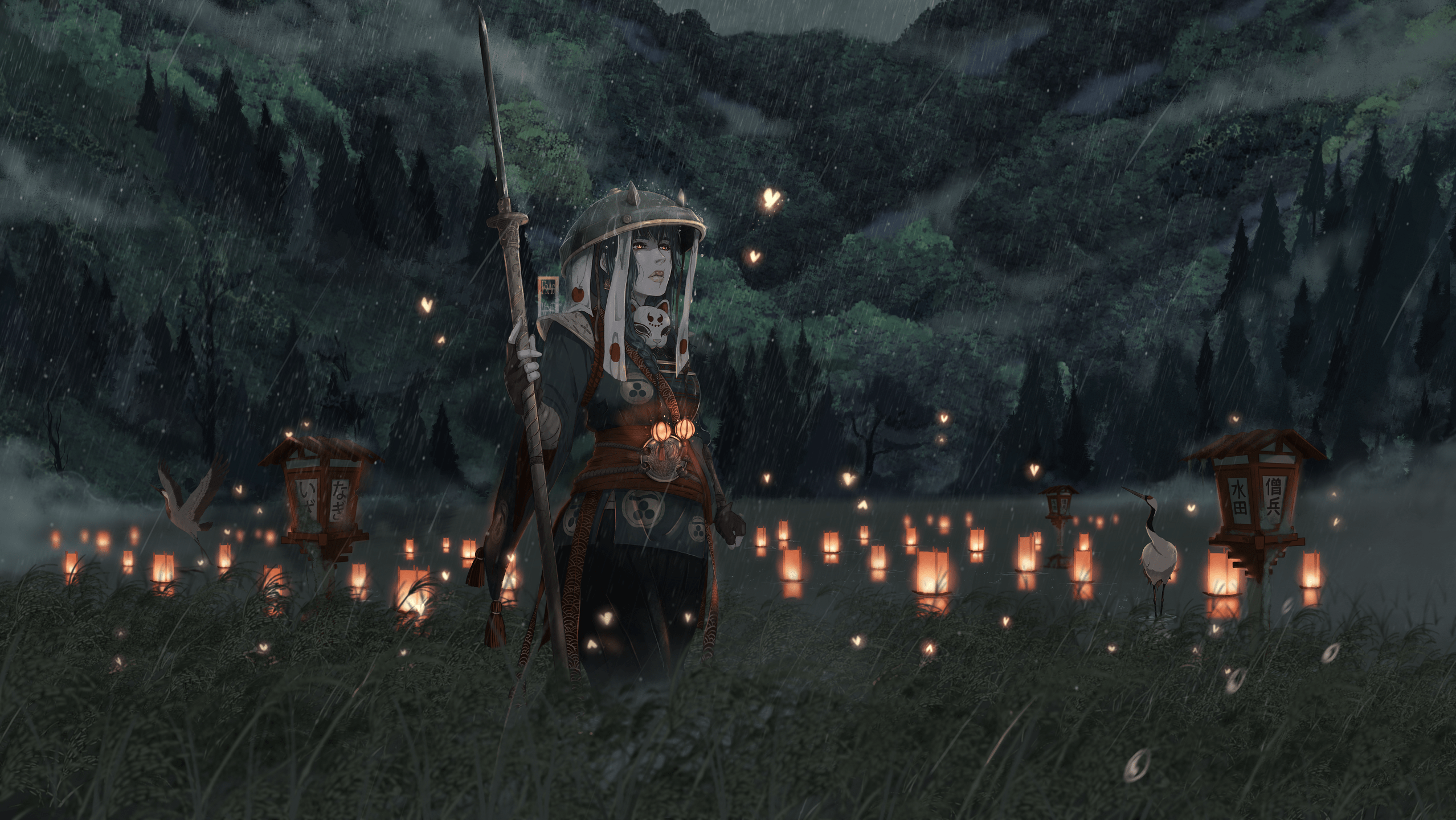 2556x1440 nobushi HD wallpaper, Background