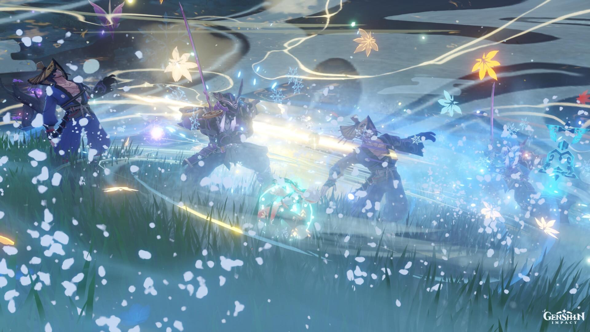 1920x1080 Genshin Impact Nobushi locations and Handguard farming guide