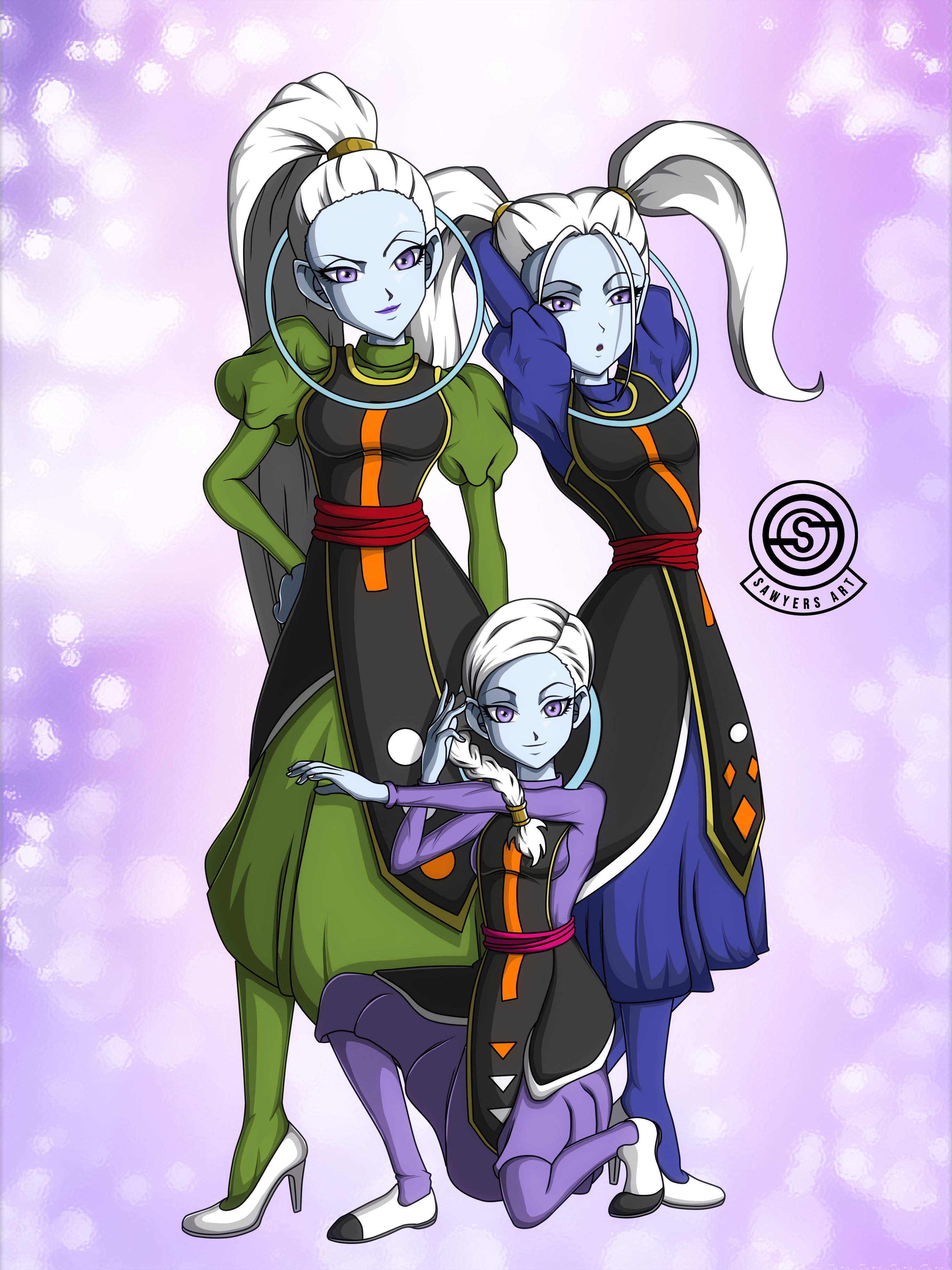 2736x3648 Dragon Ball Super x Kusu x Marcarita. Anime dragon ball, Anime dragon ball super, Dragon ball super