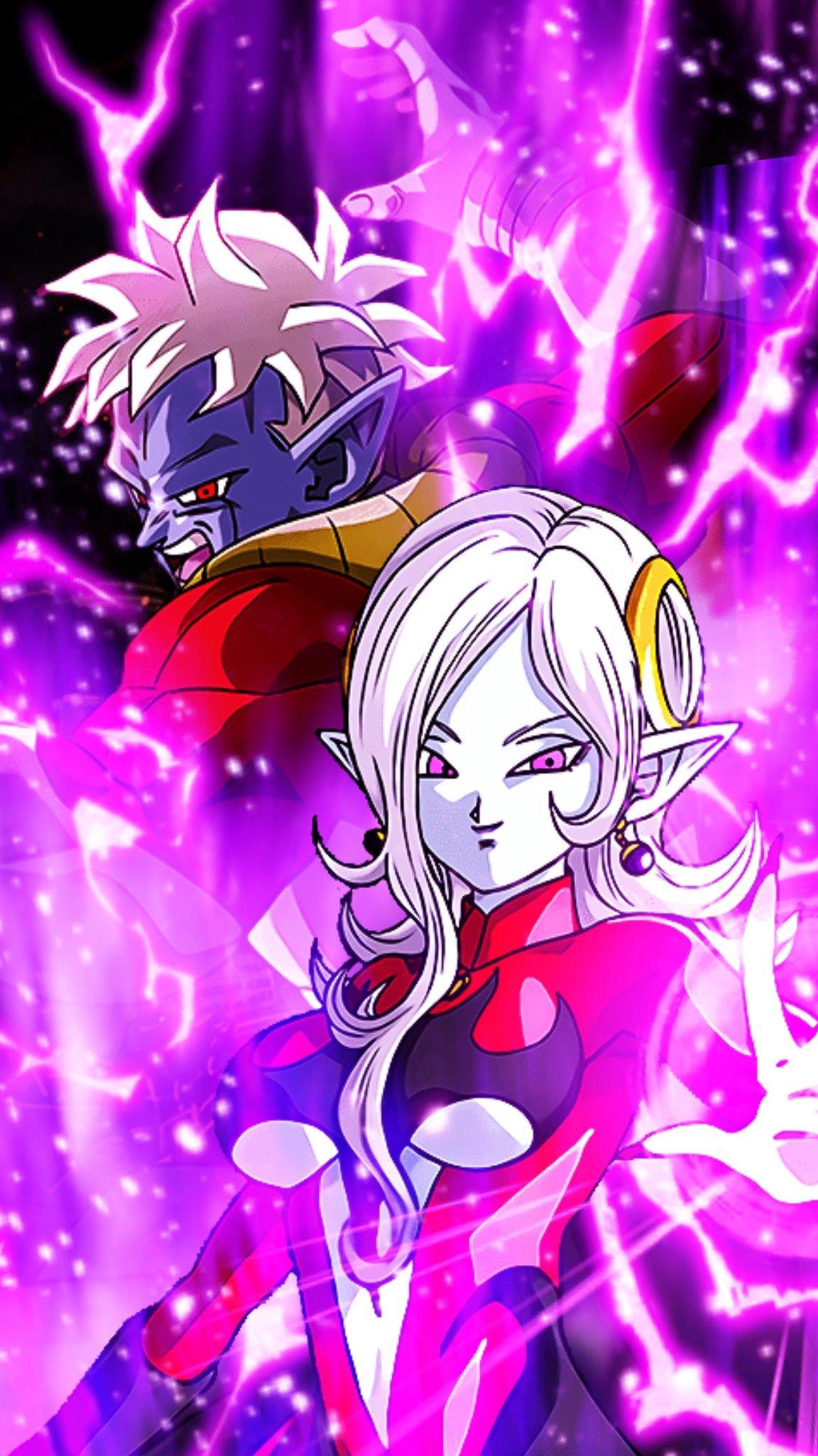 1152x2048 PotaraX to Revive The Demon Realm & Mira {Icon Wallpaper} #DokkanBattle #Mira #Towa #DragonBallXenoverse2