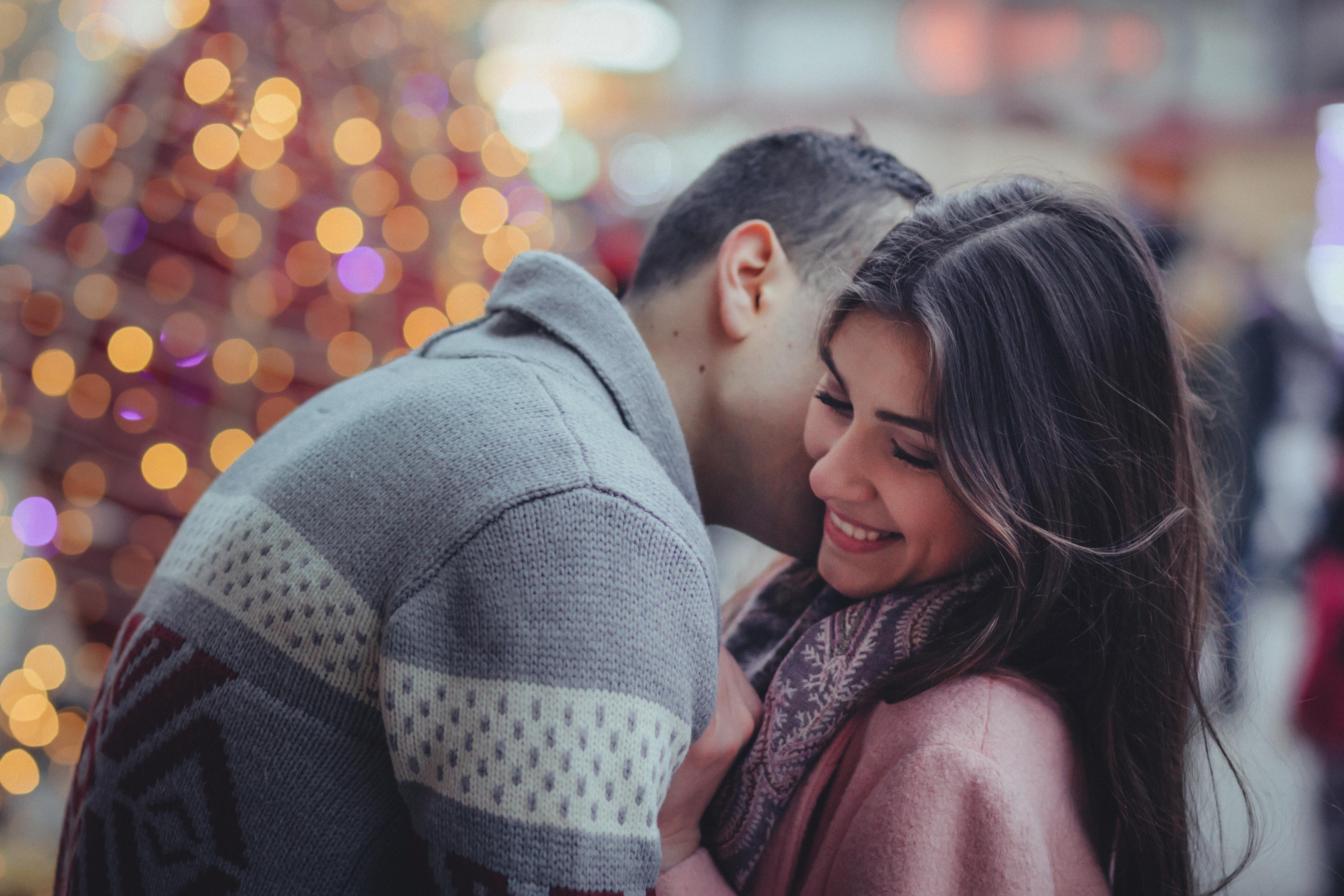 4584x3056 Man Kissing Woman · Free