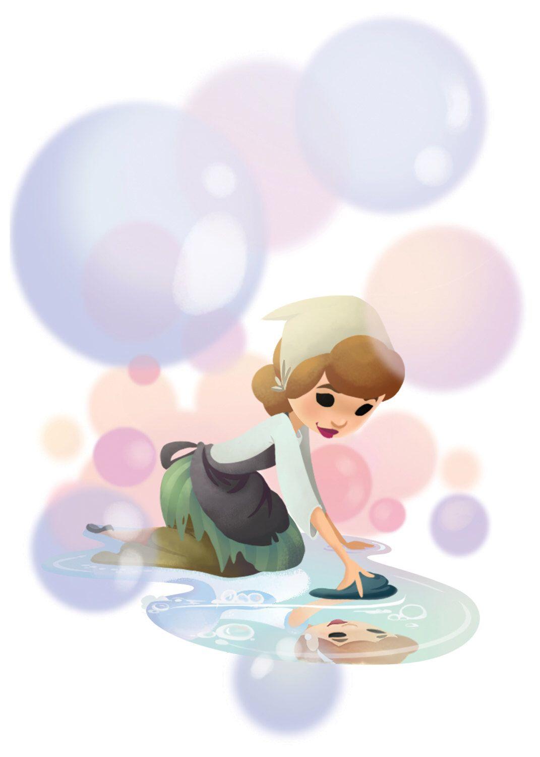 1071x1500 Cinderella Art Print. Etsy. Disney fan art, Cinderella art, Cinderella wallpaper