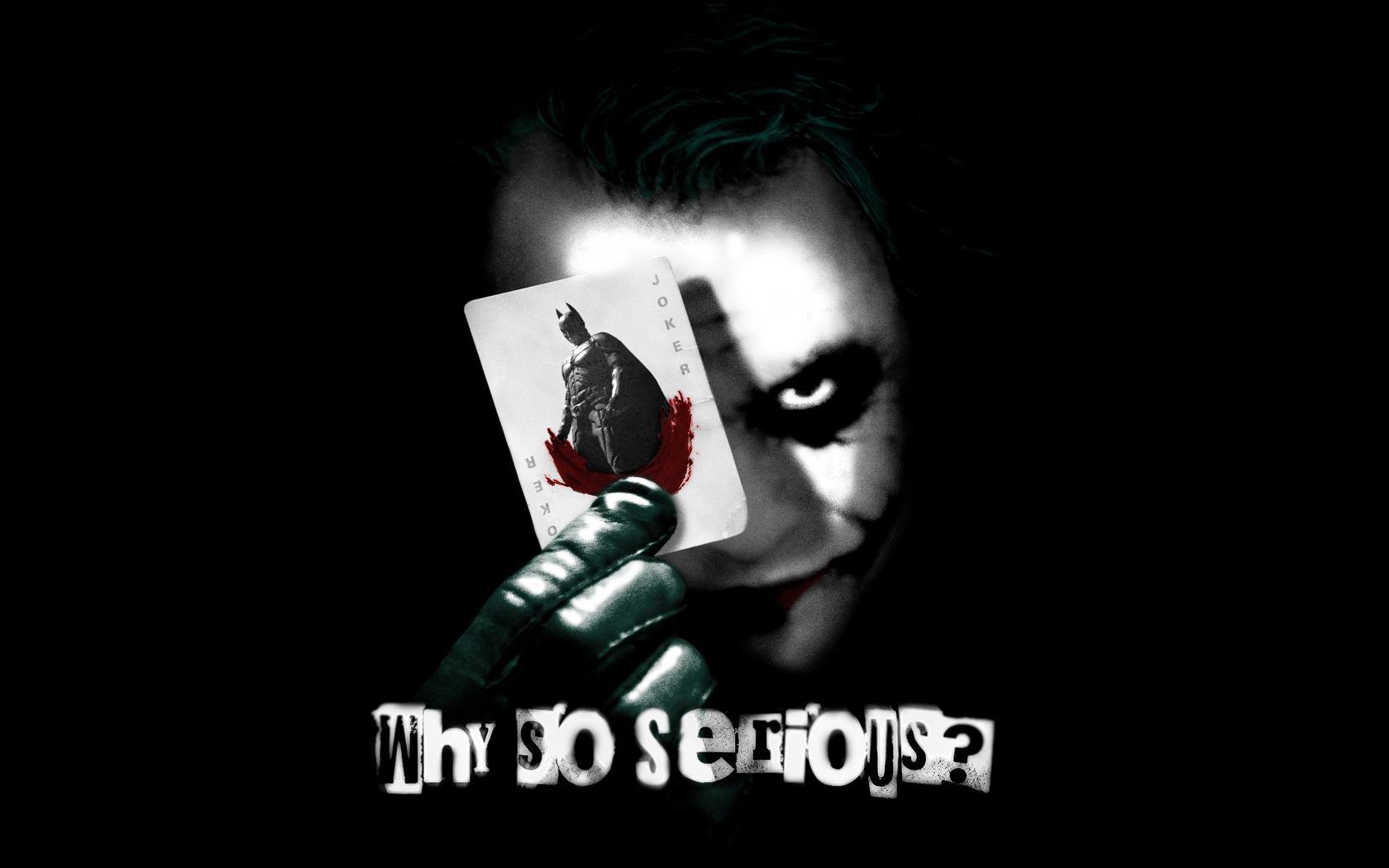 Why So Serious Joker Wallpapers Top Free Why So Serious