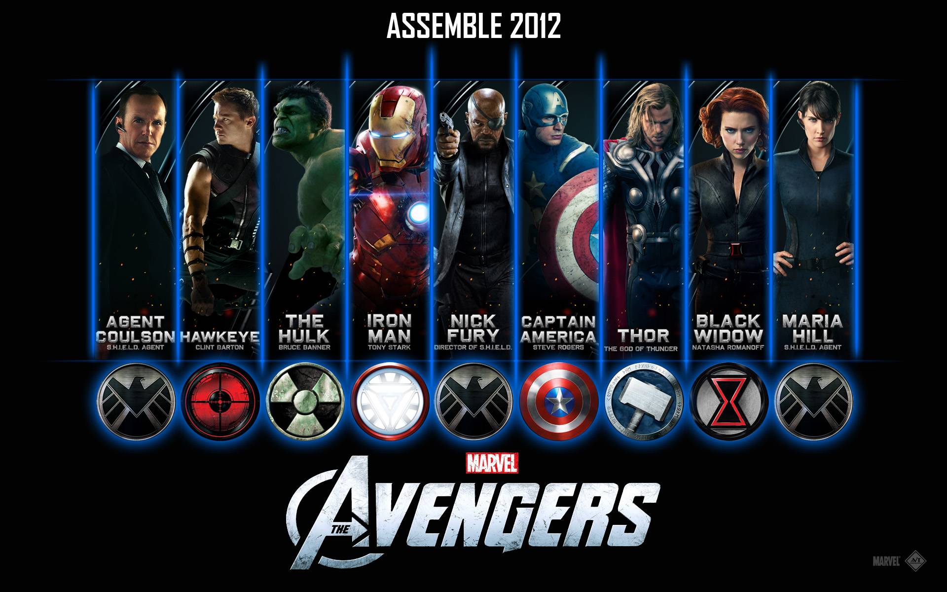 1920x1200 Avengers Movie 2012 Wallpaper