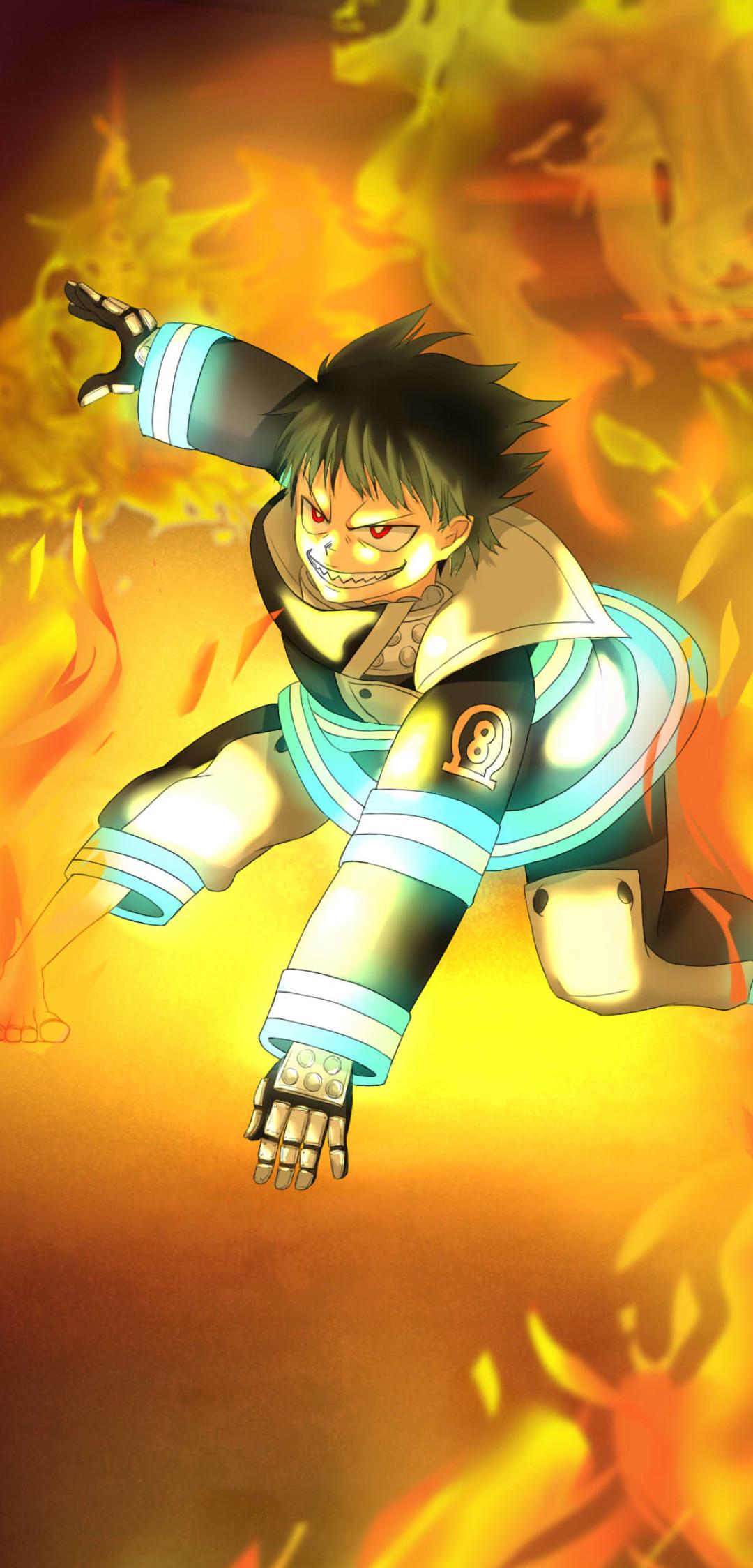 1080x2248 Shinra Kusakabe Anime 1080x2248 Resolution Wallpaper, HD Anime 4K Wallpaper, Image, Photo and Background